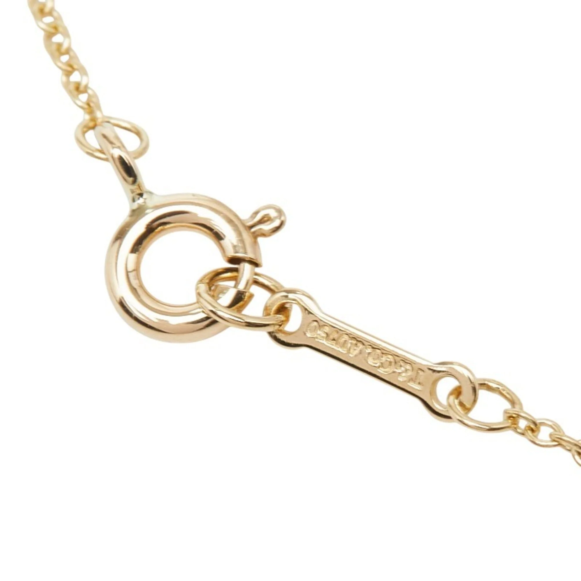Double Loving Heart Pendant Necklace 18K Yellow Gold - Image 6