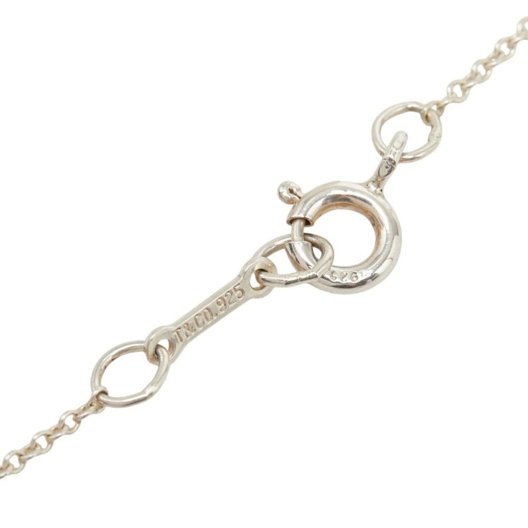 Double Loving Heart Pendant Necklace Sterling Silver - Image 6