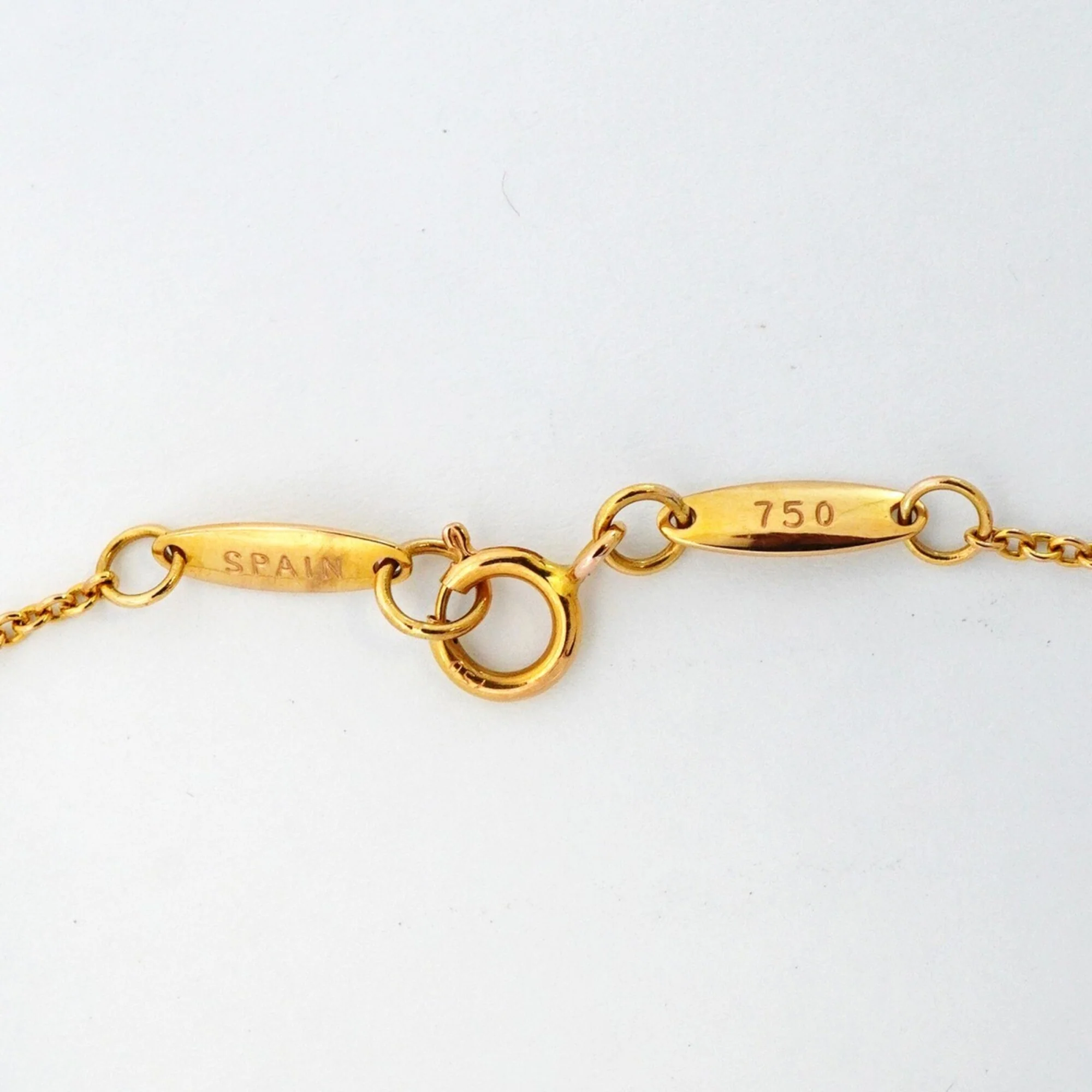 Elsa Peretti Diamonds By The Yard Pendant Necklace 18K Yellow Gold and Diamond - Image 5