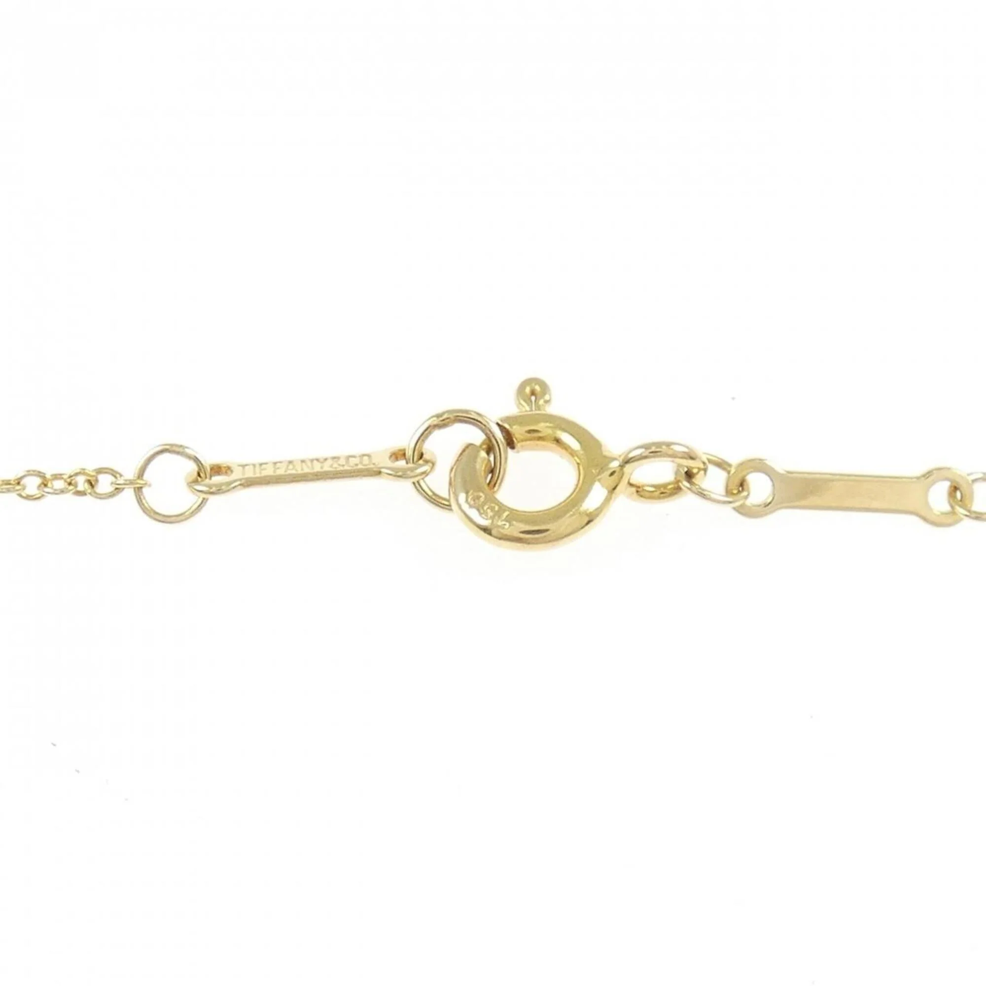 Elsa Peretti Diamonds By The Yard Pendant Necklace 18K Yellow Gold and Diamond - Image 5