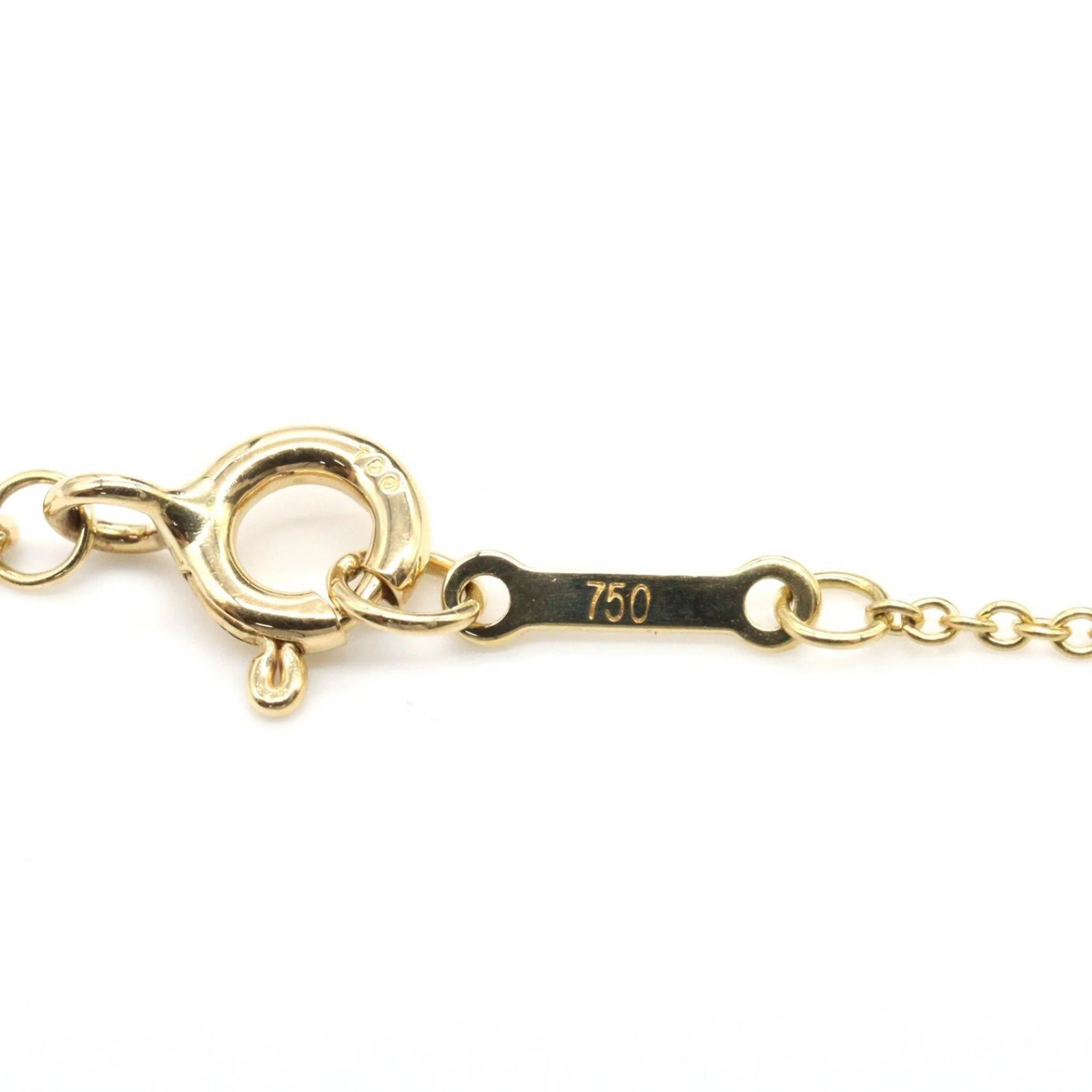 Elsa Peretti Diamonds By The Yard Pendant Necklace 18K Yellow Gold and Diamond - Image 4