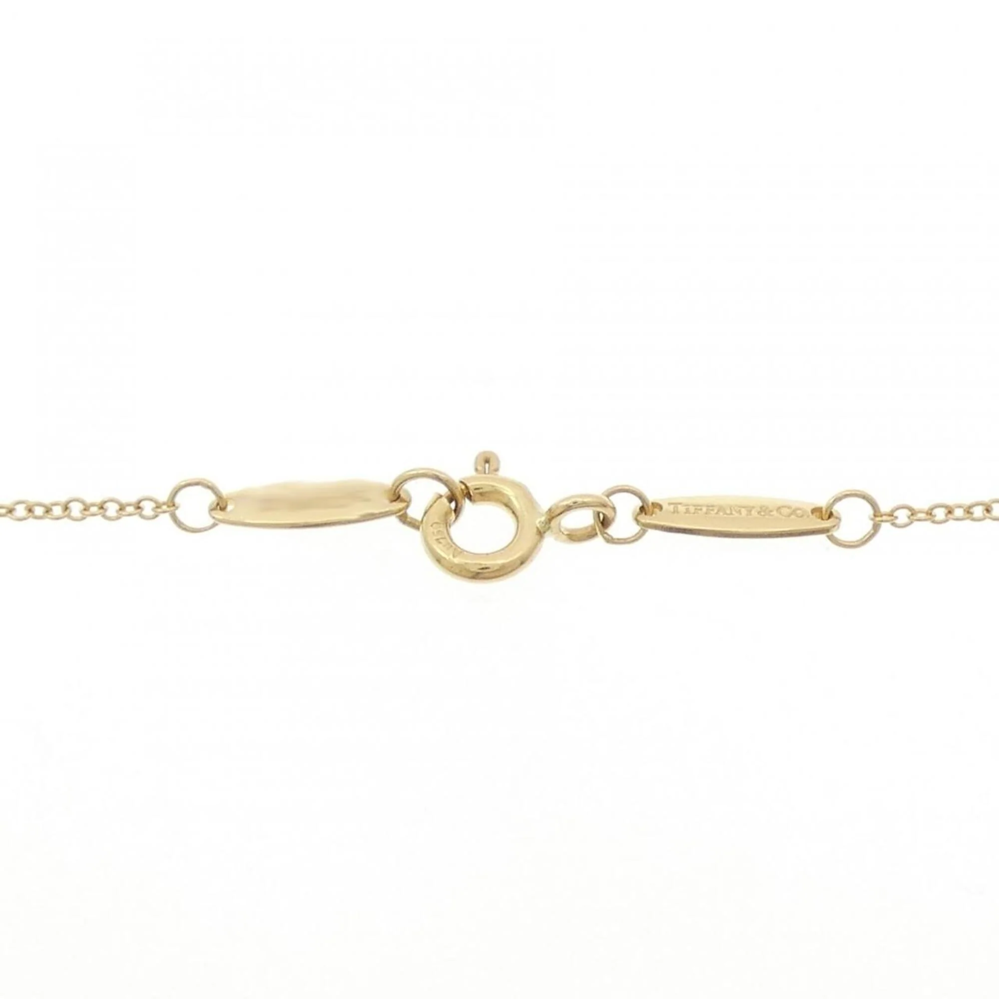 Elsa Peretti Diamonds By The Yard Pendant Necklace 18K Yellow Gold and Diamond - Image 5