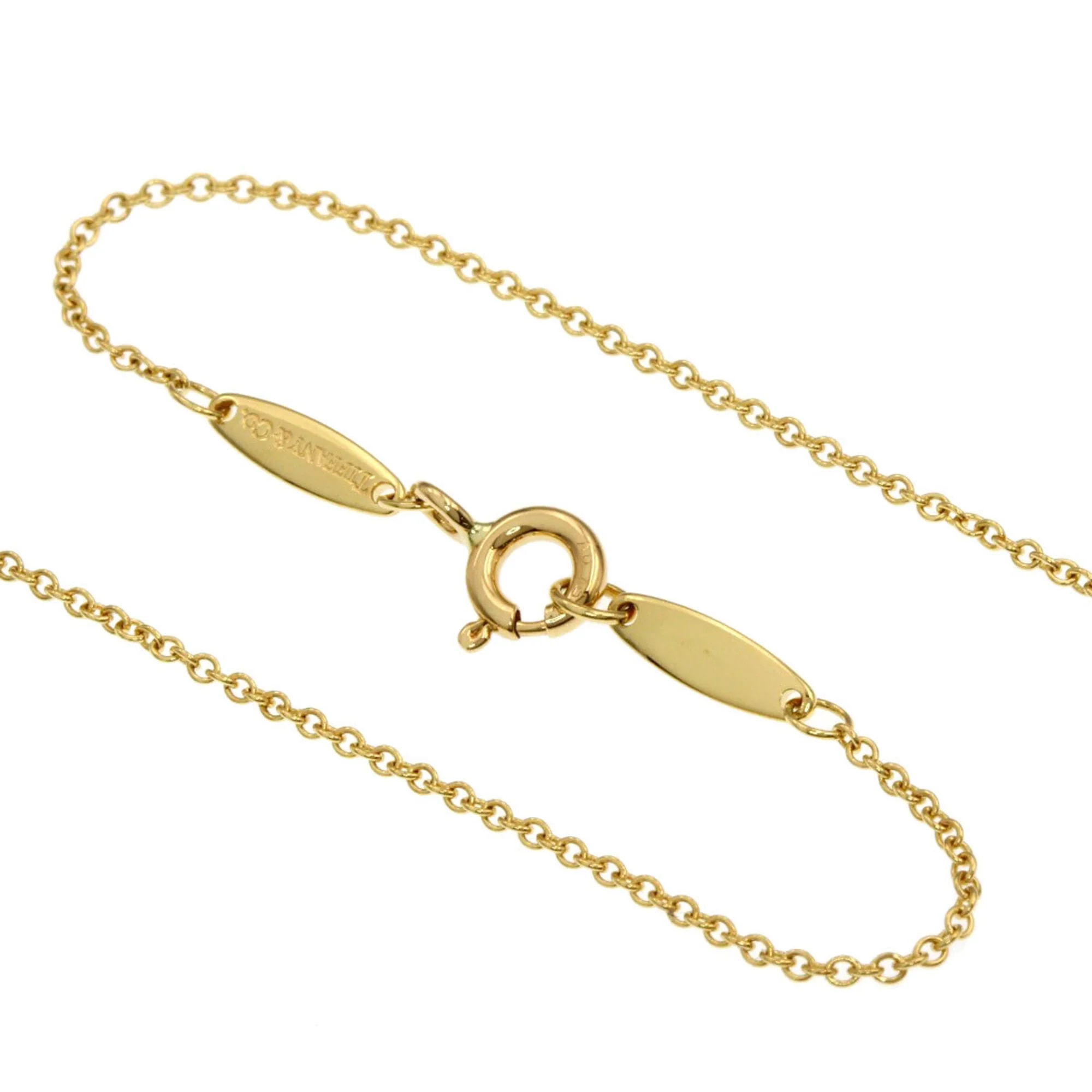 Elsa Peretti Diamonds By The Yard Pendant Necklace 18K Yellow Gold and Diamond - Image 3