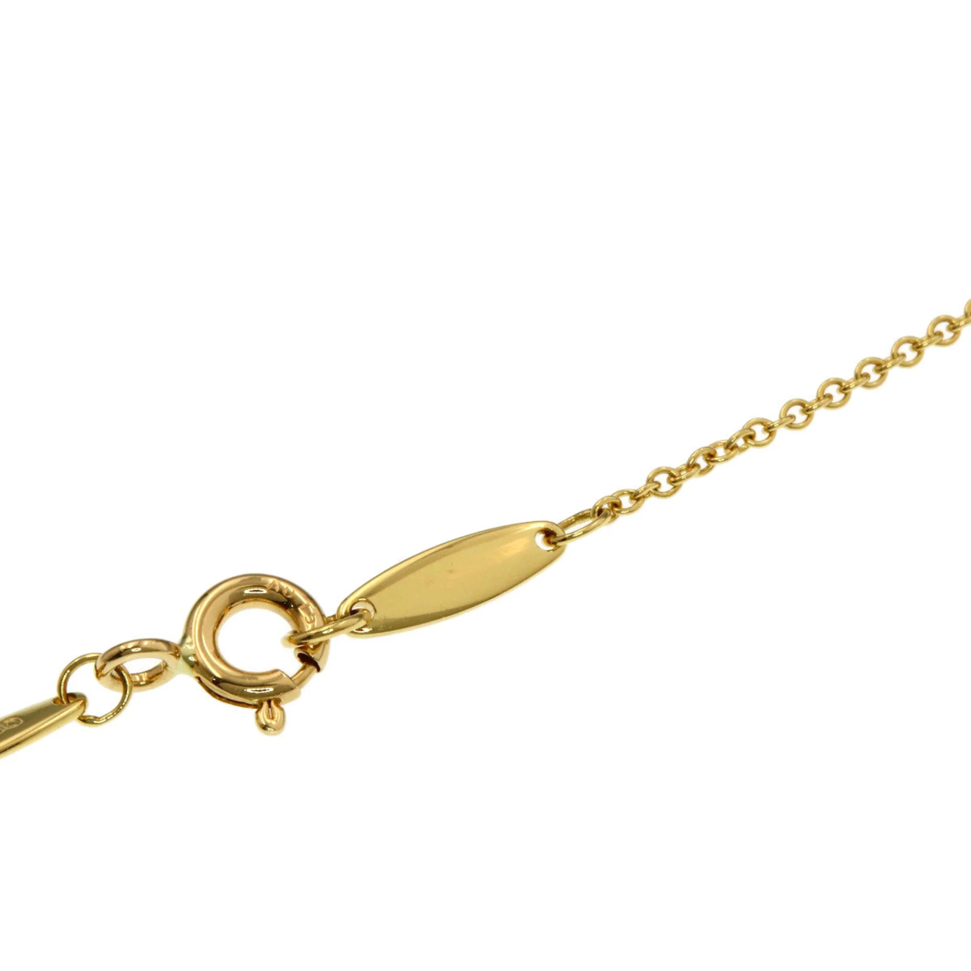 Elsa Peretti Diamonds By The Yard Pendant Necklace 18K Yellow Gold and Diamond - Image 6