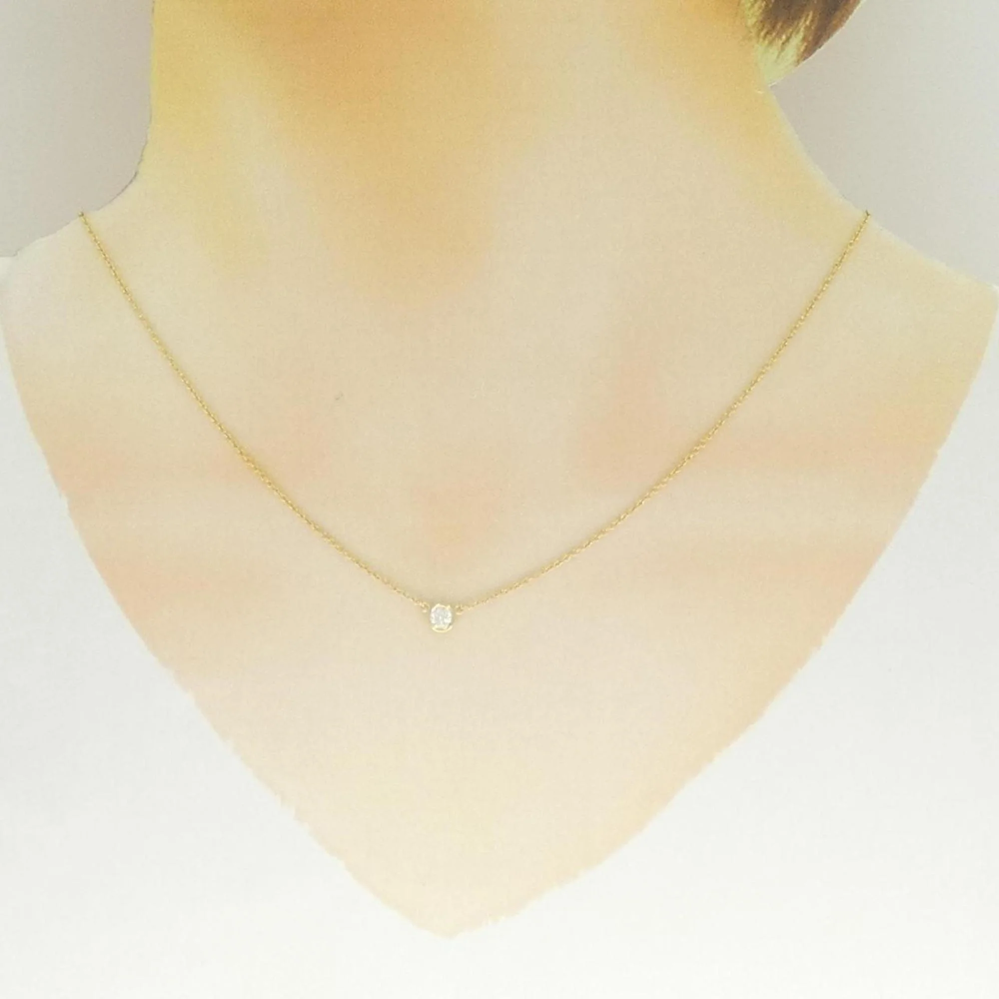 Elsa Peretti Diamonds By The Yard Pendant Necklace 18K Yellow Gold and Diamond - Image 6