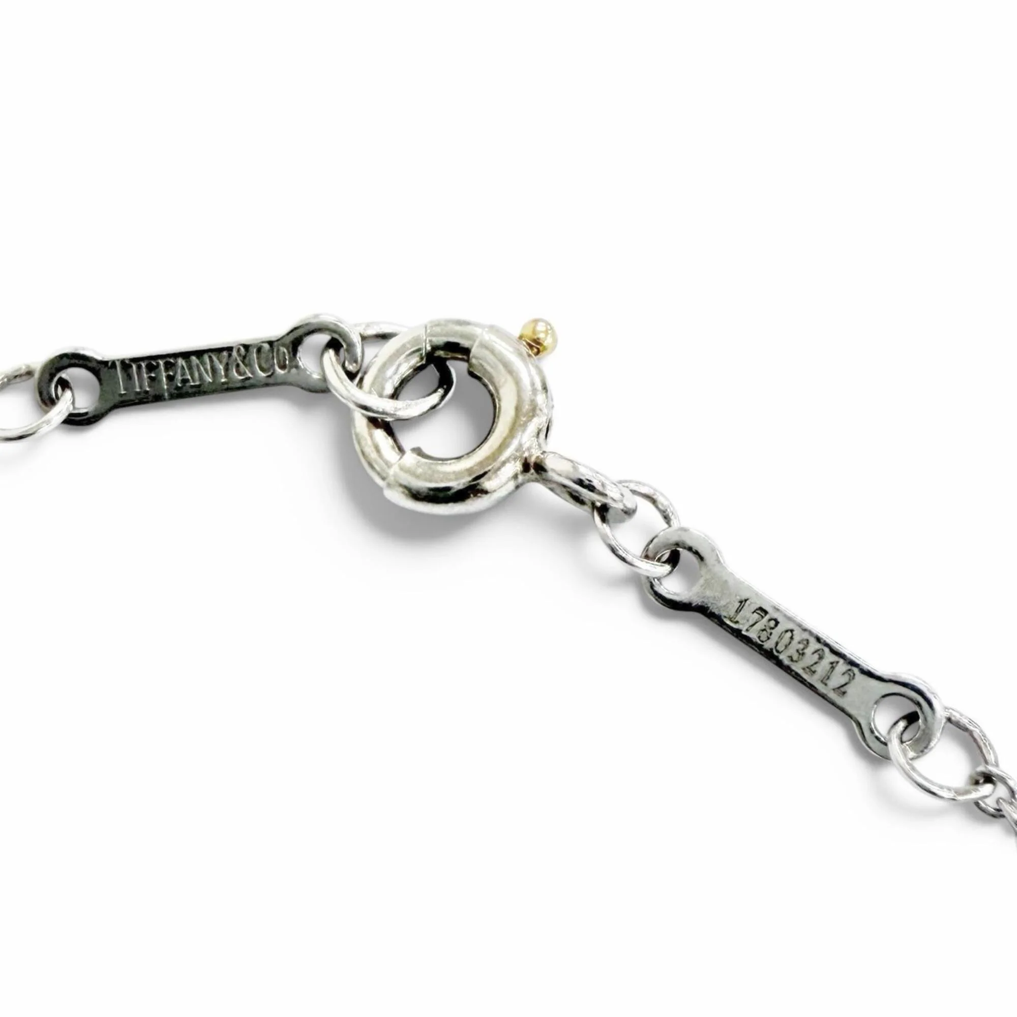 Elsa Peretti Diamonds By The Yard Pendant Necklace Platinum and Diamond 0.10-0.19CT - Image 6
