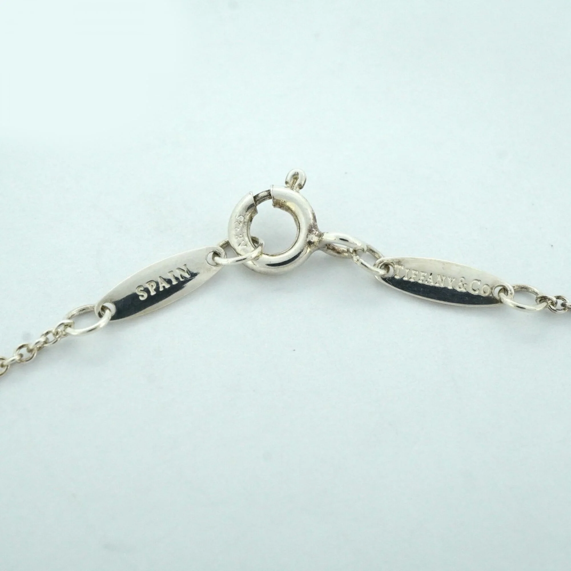 Elsa Peretti Diamonds By The Yard Pendant Necklace Sterling Silver and Diamond - Image 4