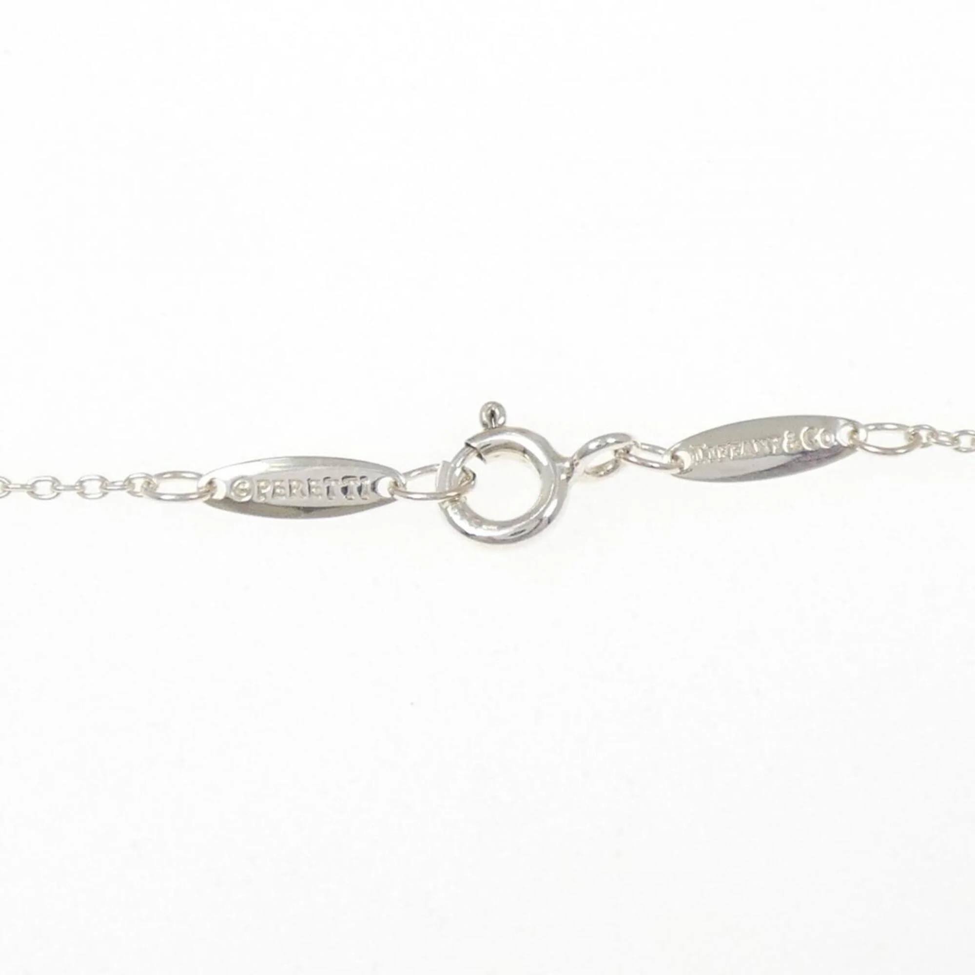 Elsa Peretti Diamonds By The Yard Pendant Necklace Sterling Silver and Diamond - Image 5