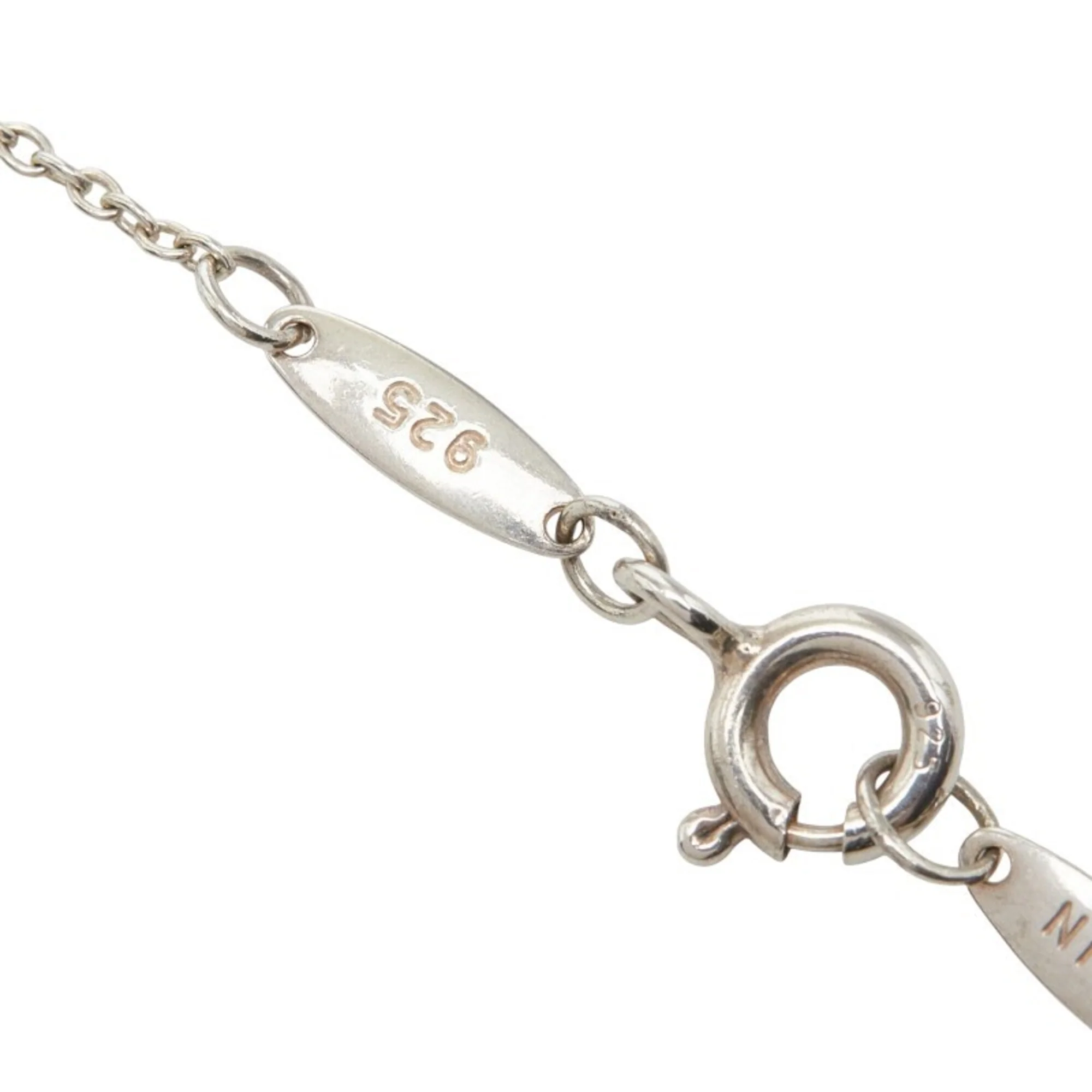 Elsa Peretti Diamonds By The Yard Pendant Necklace Sterling Silver and Diamond - Image 6