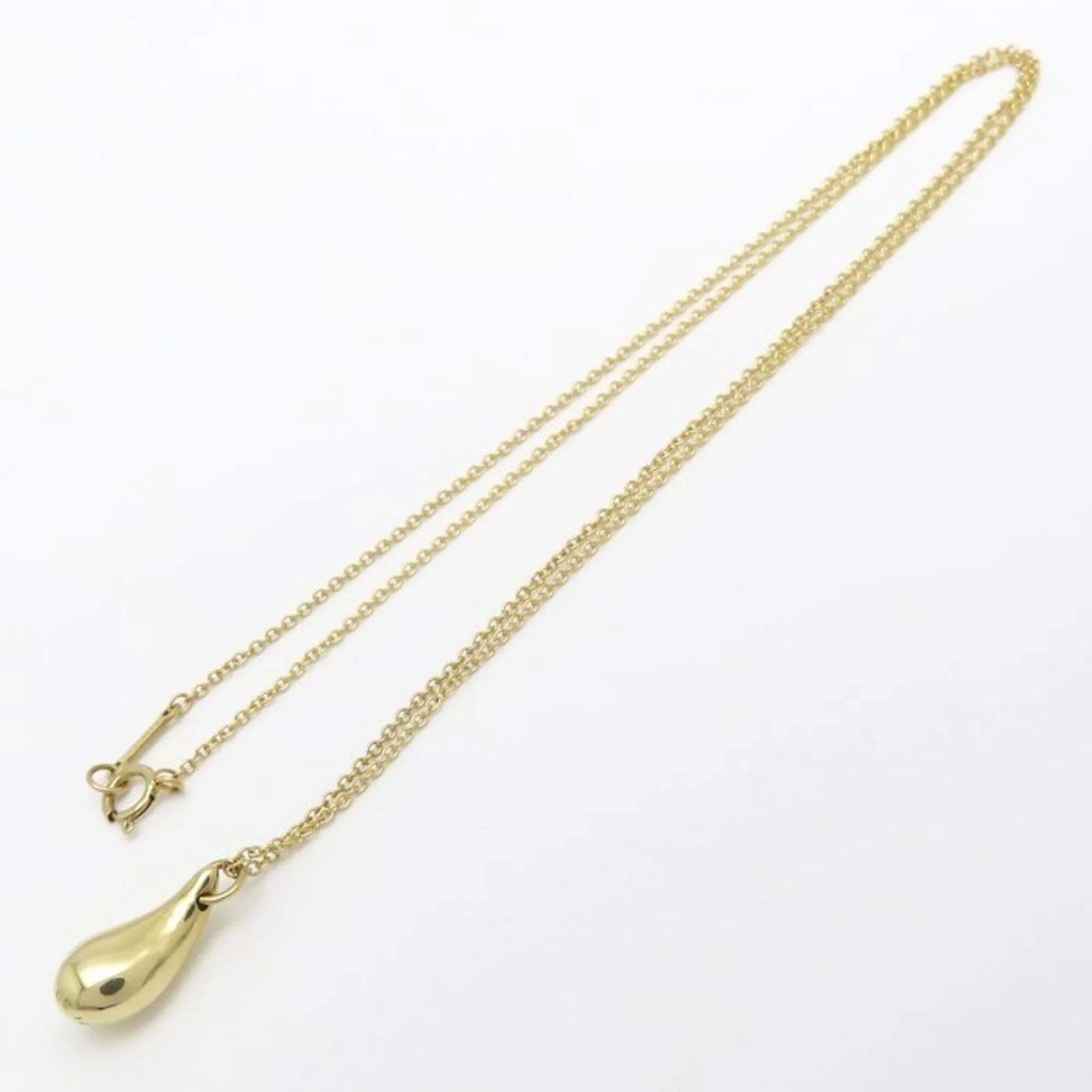Elsa Peretti Pendant Necklace 18K Yellow Gold 13.7mm - Image 4