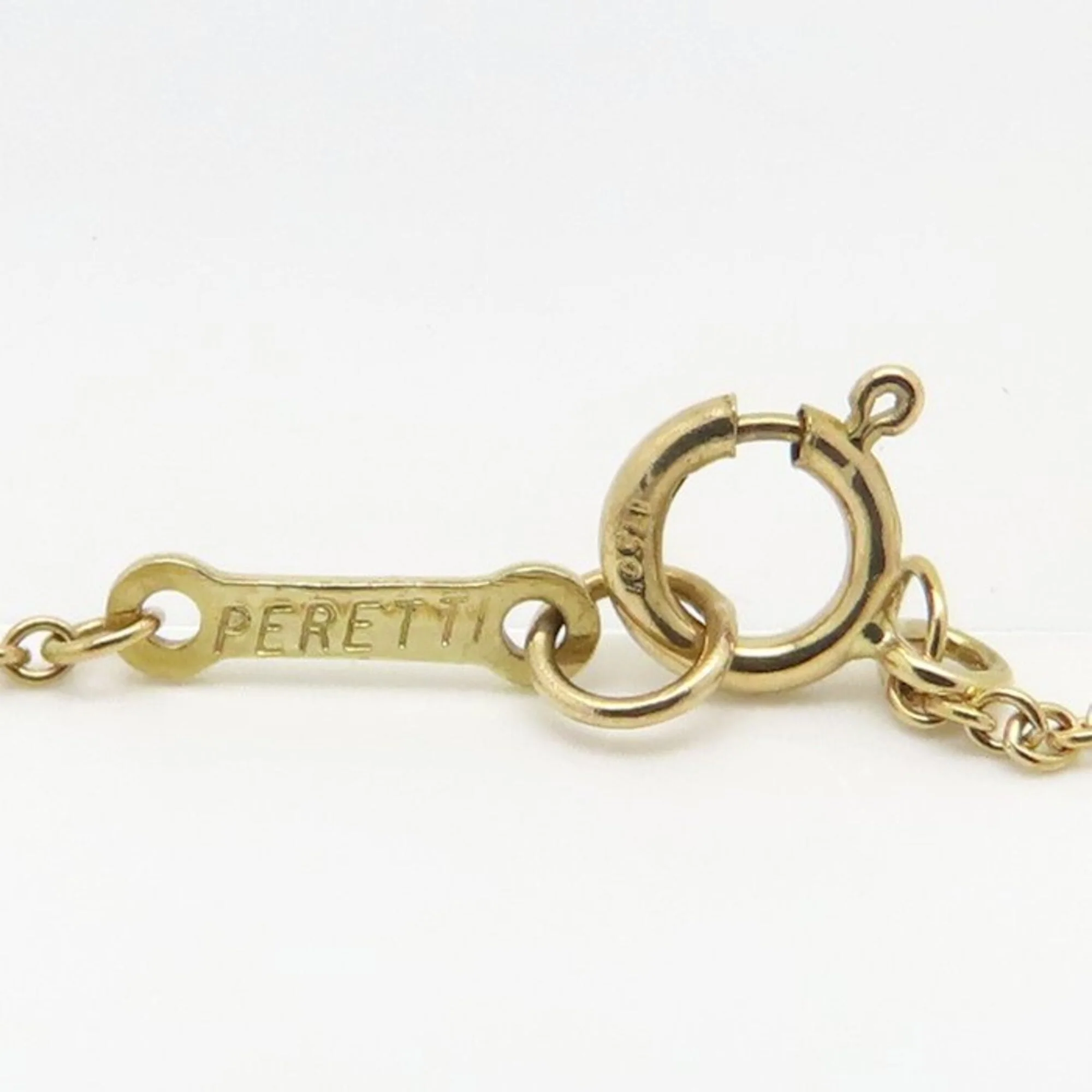 Elsa Peretti Pendant Necklace 18K Yellow Gold 13.7mm - Image 6