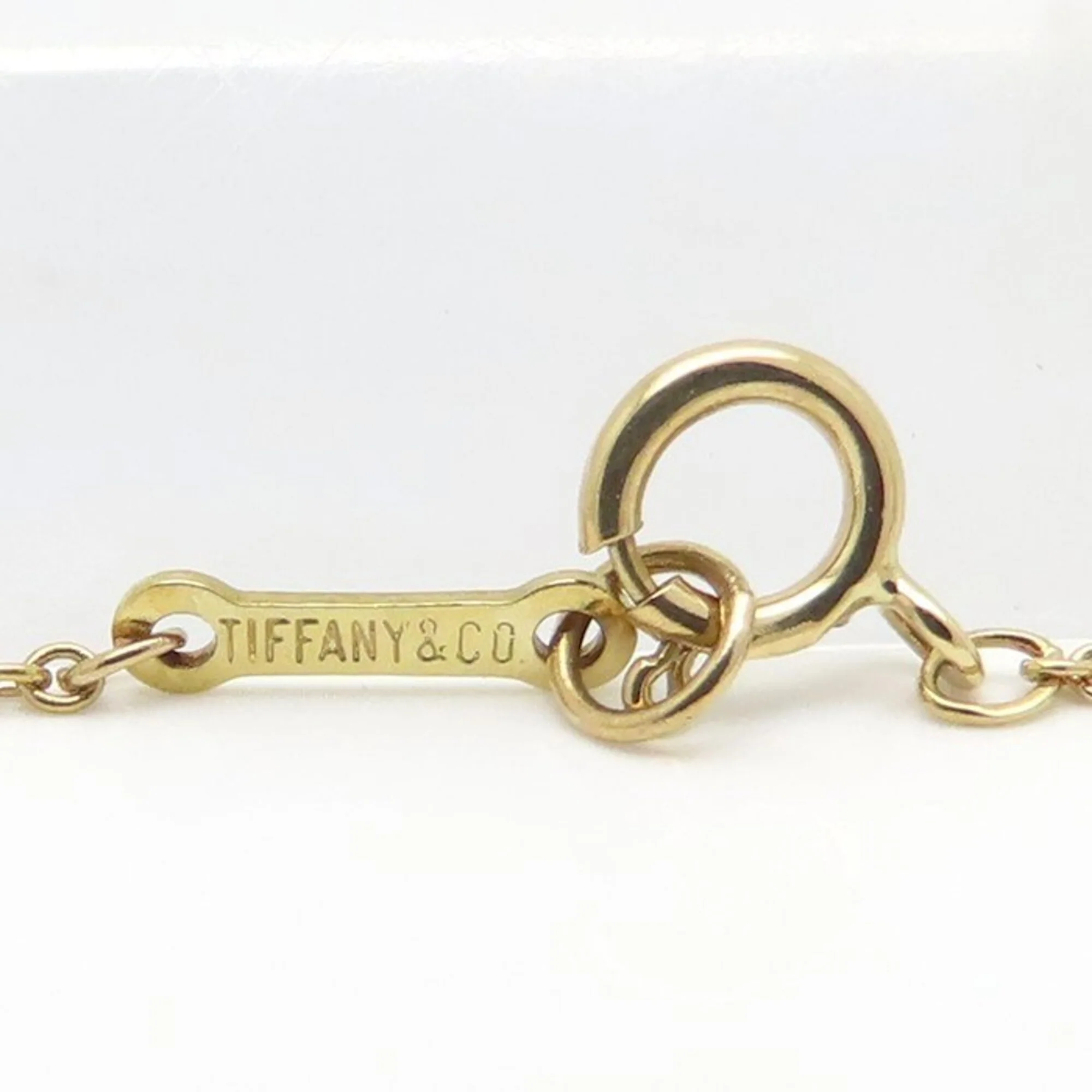 Elsa Peretti Pendant Necklace 18K Yellow Gold 13.7mm - Image 7