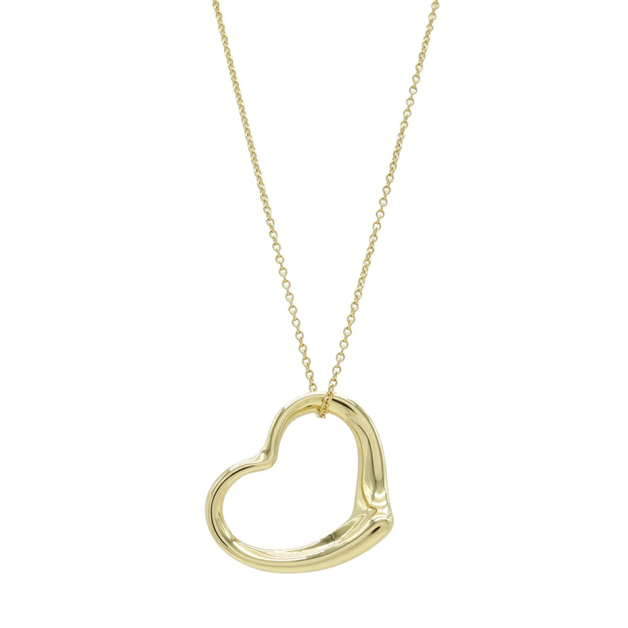 Elsa Peretti Pendant Necklace 18K Yellow Gold 17mm - Image 2