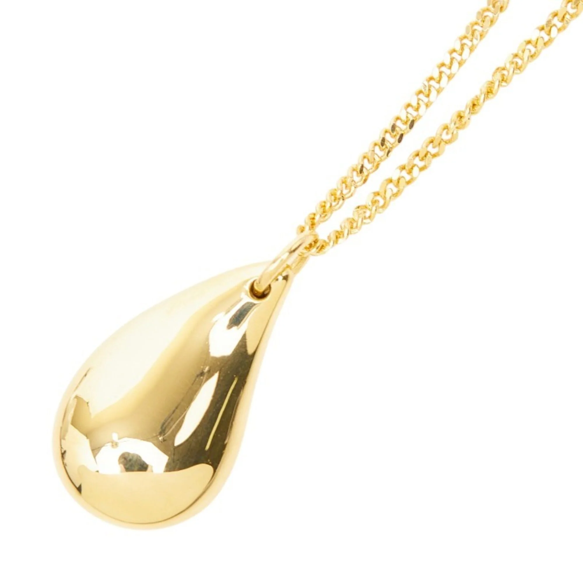 Elsa Peretti Pendant Necklace 18K Yellow Gold 20.3mm