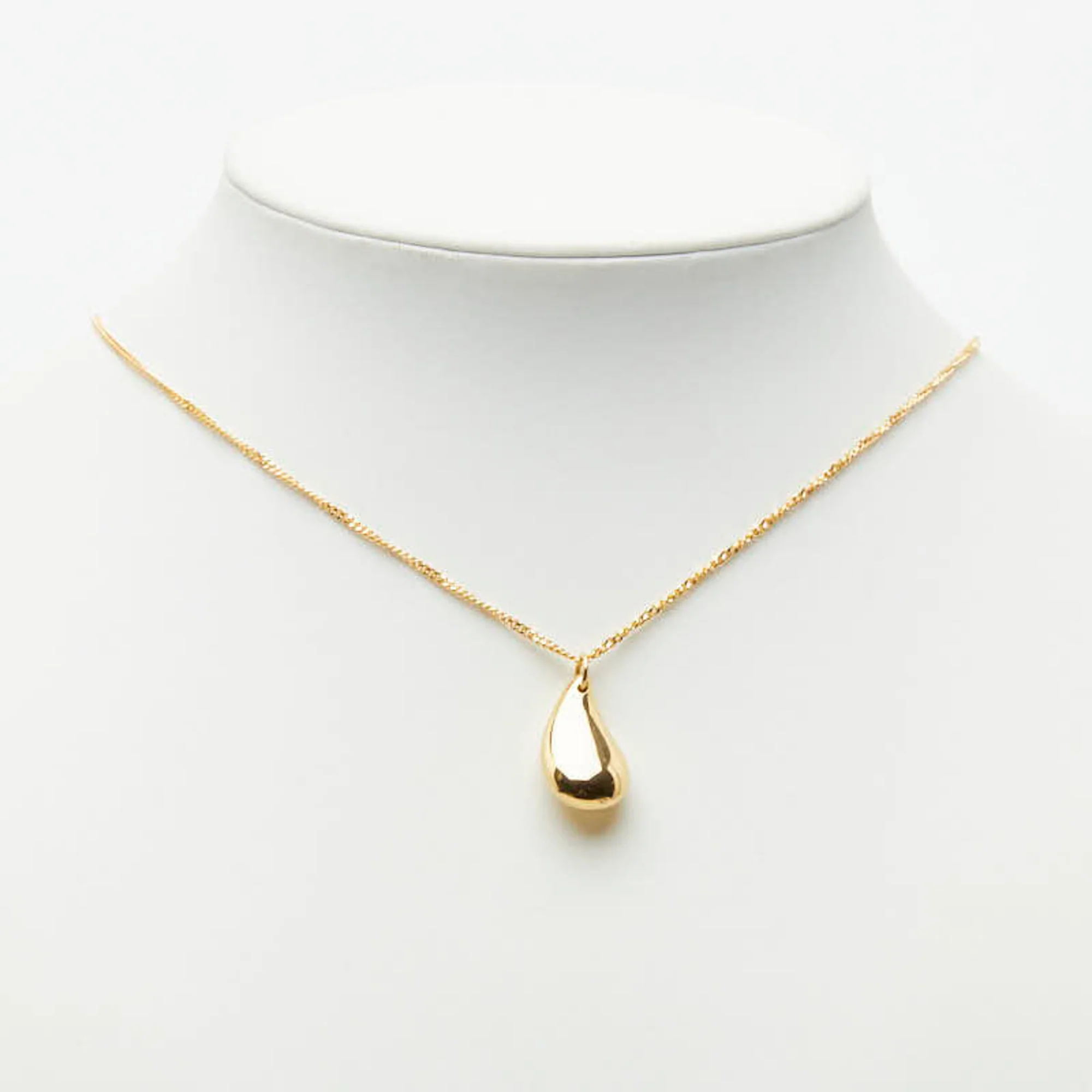 Elsa Peretti Pendant Necklace 18K Yellow Gold 20.3mm - Image 6