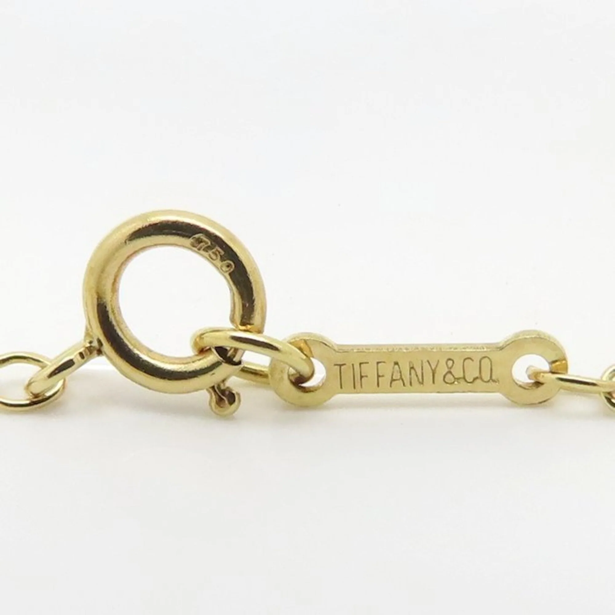 Elsa Peretti Pendant Necklace 18K Yellow Gold 29.4mm - Image 8