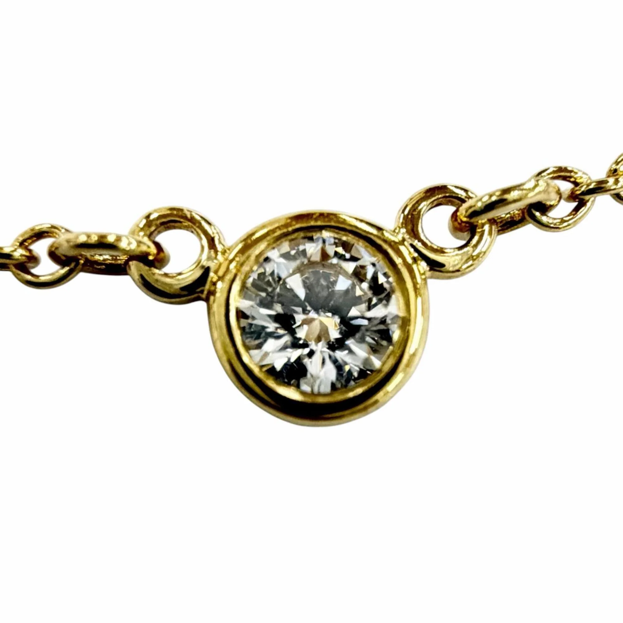 Elsa Peretti Pendant Necklace 18K Yellow Gold 3.4mm - Image 2