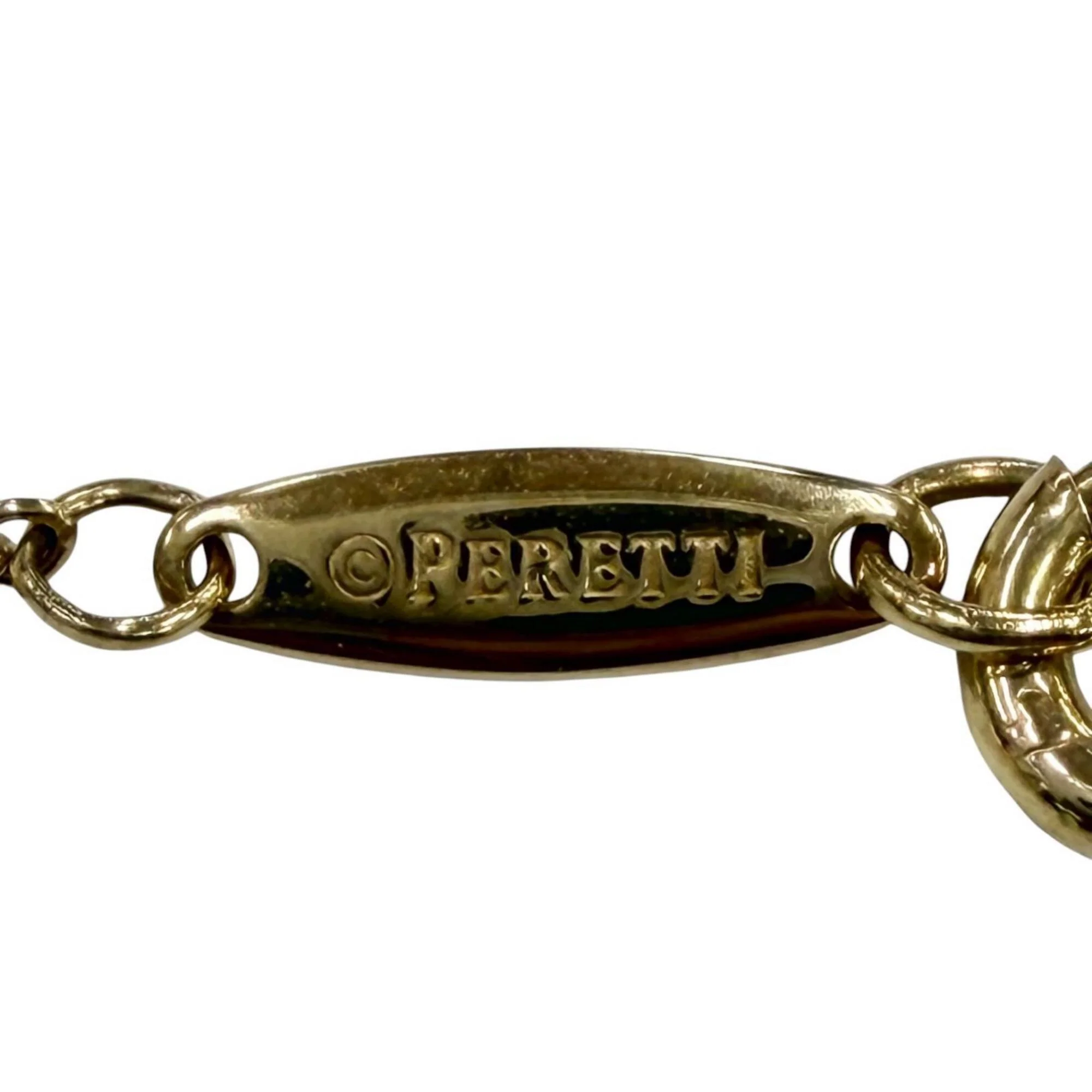 Elsa Peretti Pendant Necklace 18K Yellow Gold 3.4mm - Image 8