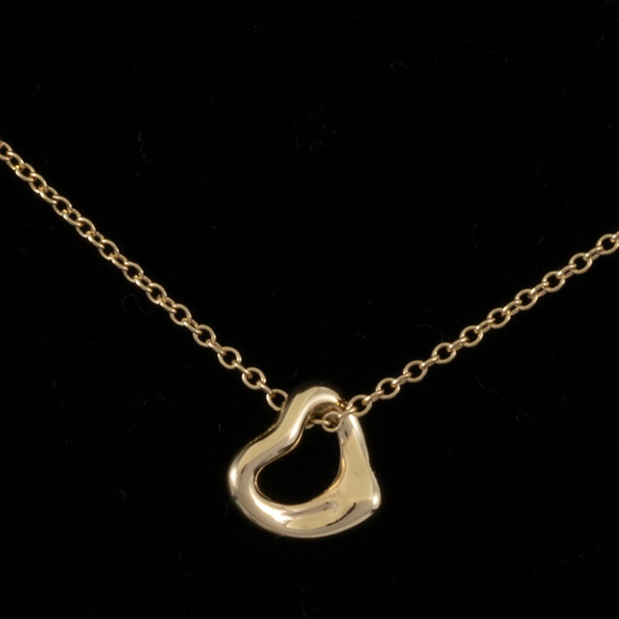 Elsa Peretti Pendant Necklace 18K Yellow Gold 7mm - Image 7