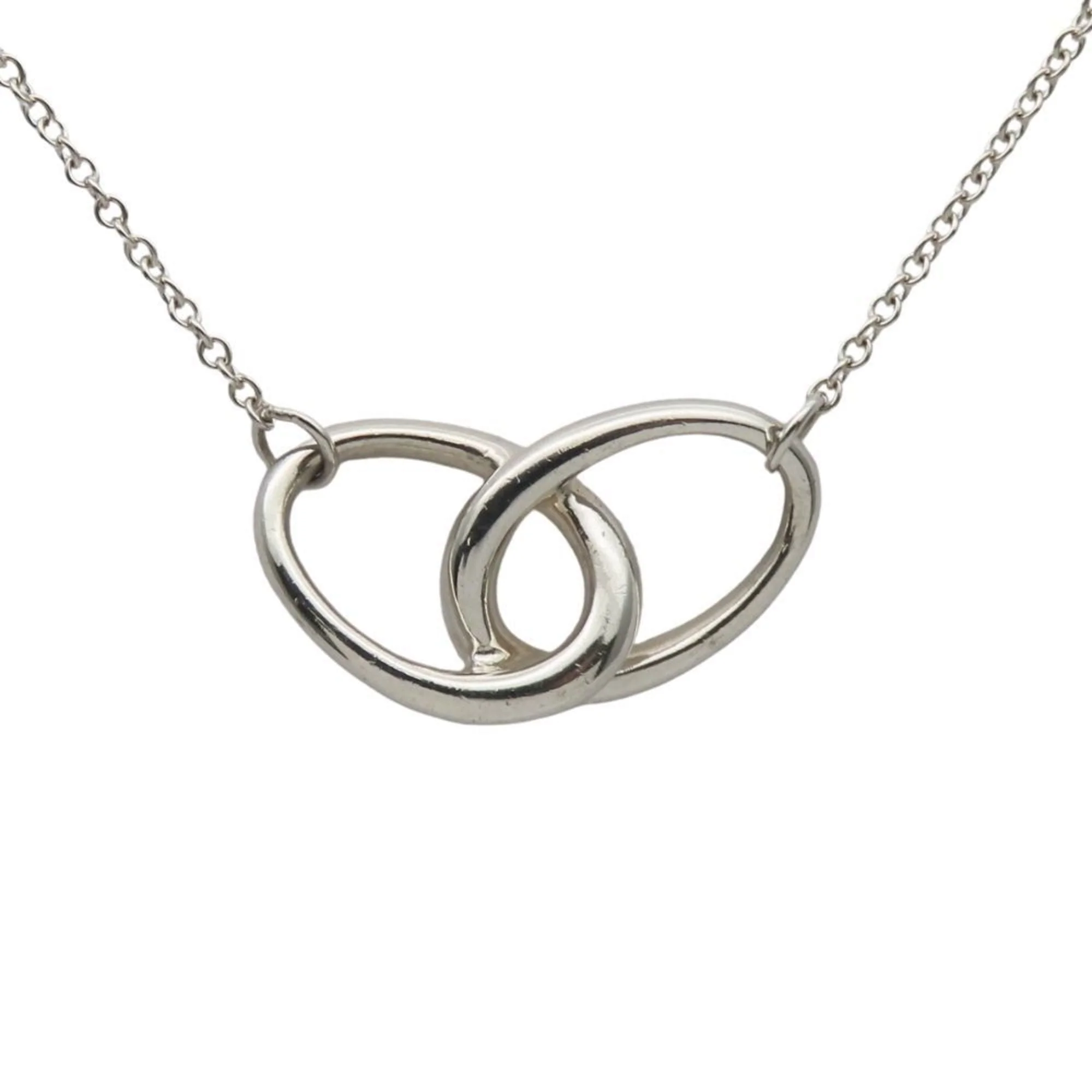 Elsa Peretti Pendant Necklace Sterling Silver 10.5mm