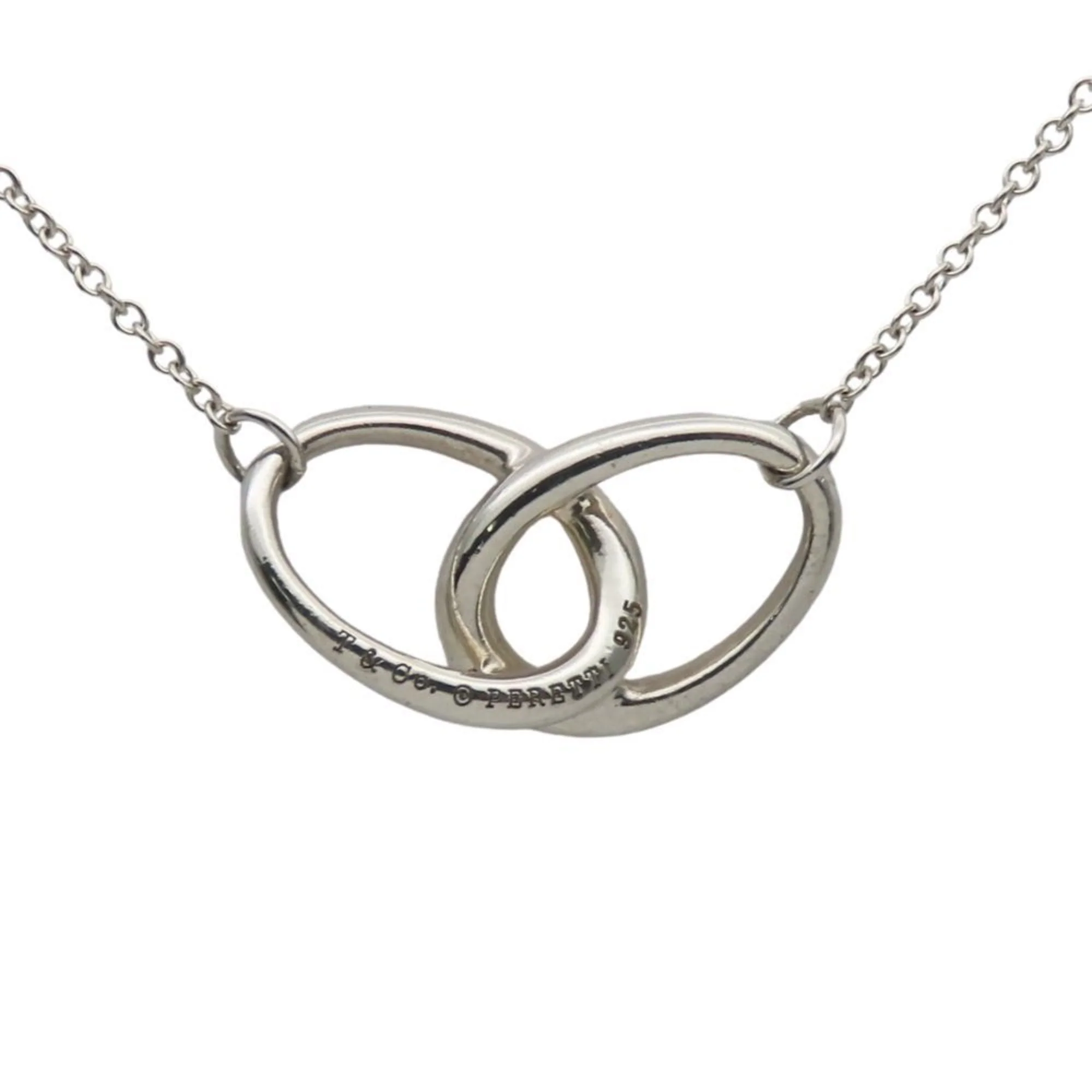 Elsa Peretti Pendant Necklace Sterling Silver 10.5mm - Image 2