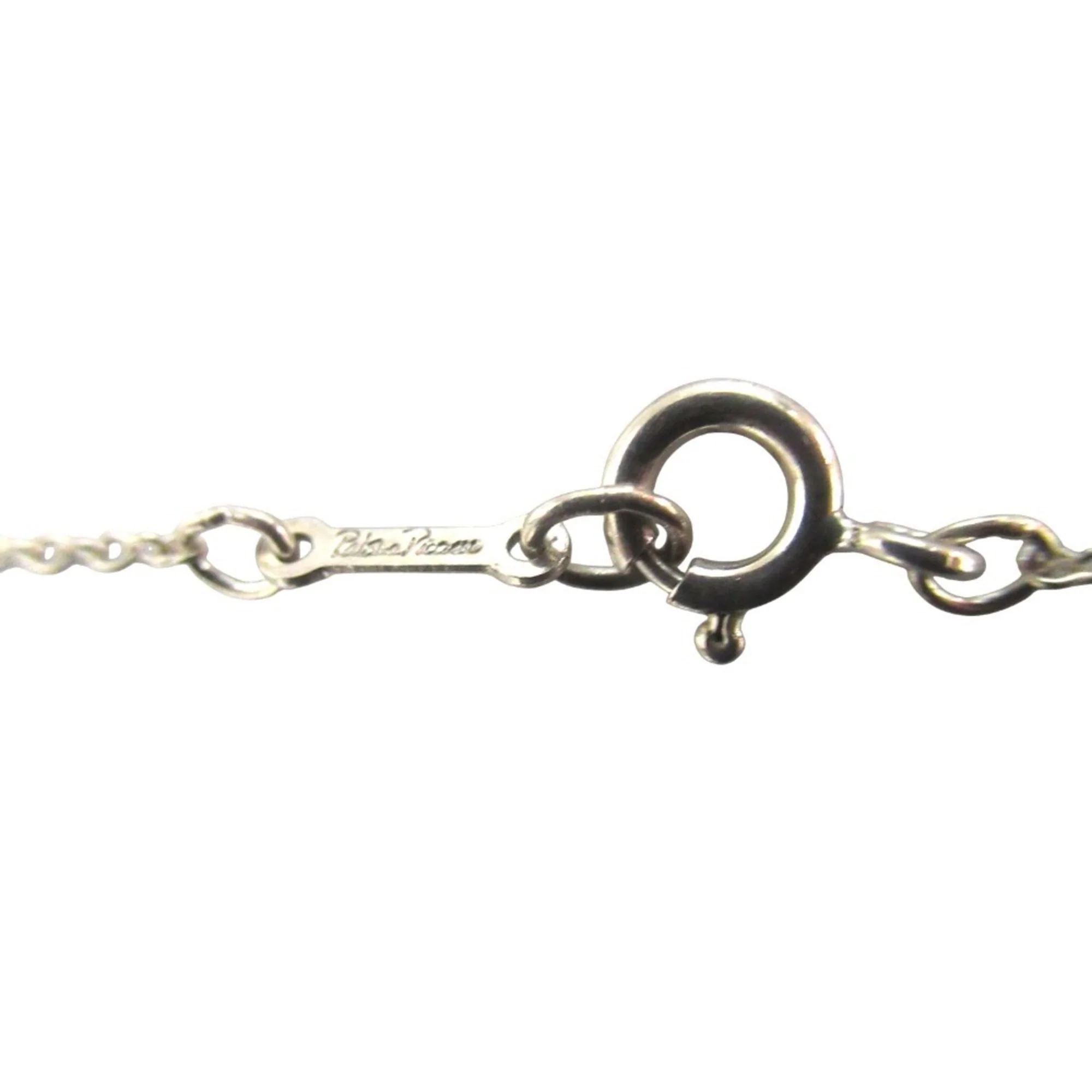 Elsa Peretti Pendant Necklace Sterling Silver 10mm - Image 6
