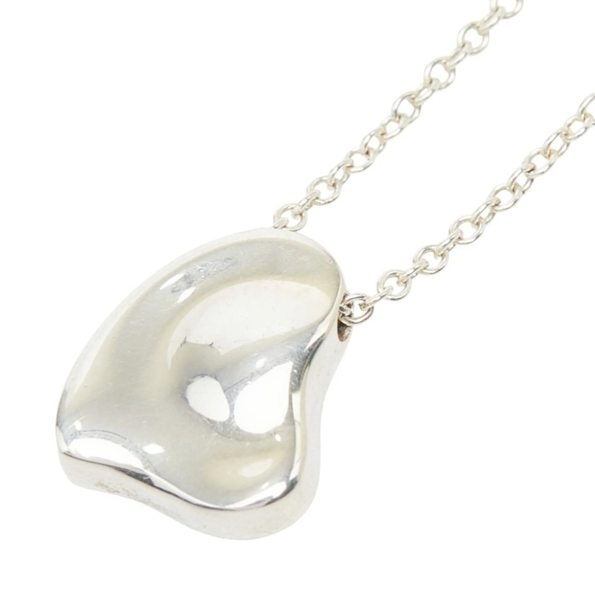 Elsa Peretti Pendant Necklace Sterling Silver 11.7mm
