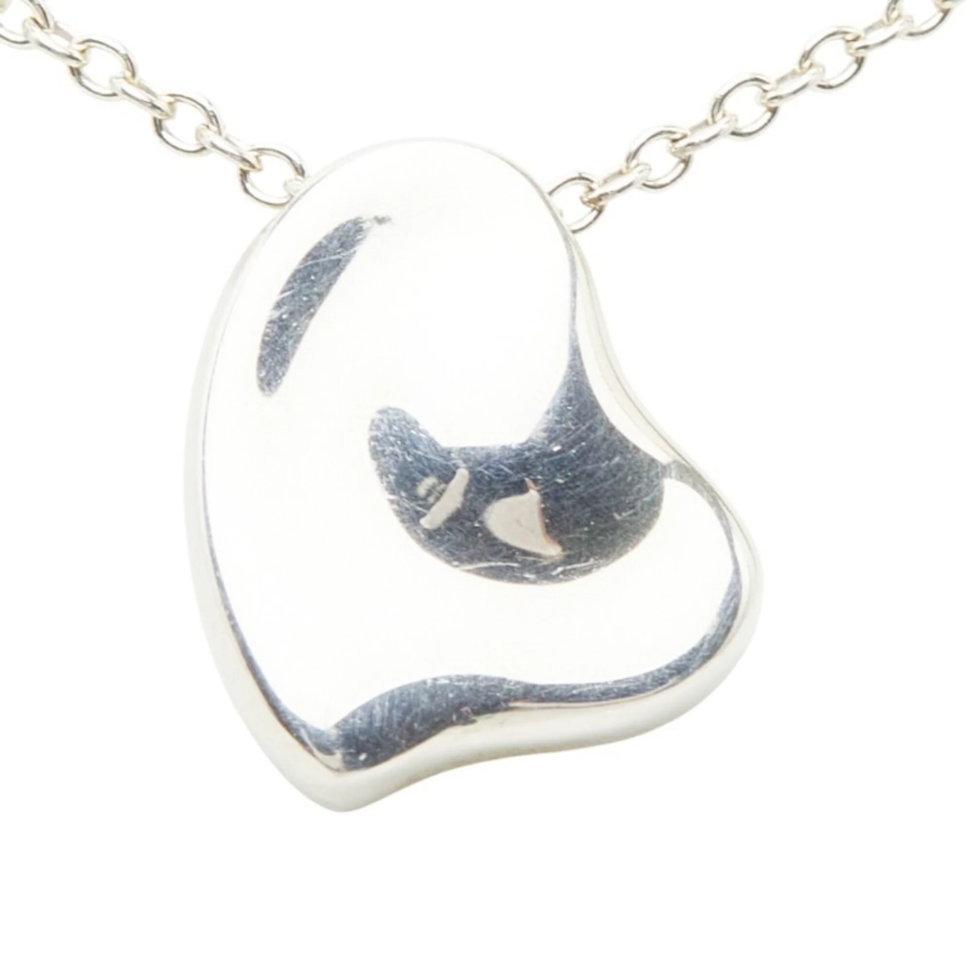 Elsa Peretti Pendant Necklace Sterling Silver 11.7mm - Image 2