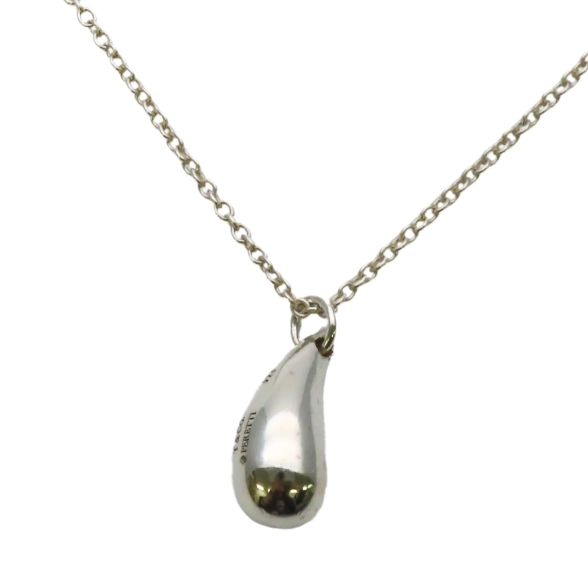 Elsa Peretti Pendant Necklace Sterling Silver 12.5mm - Image 2