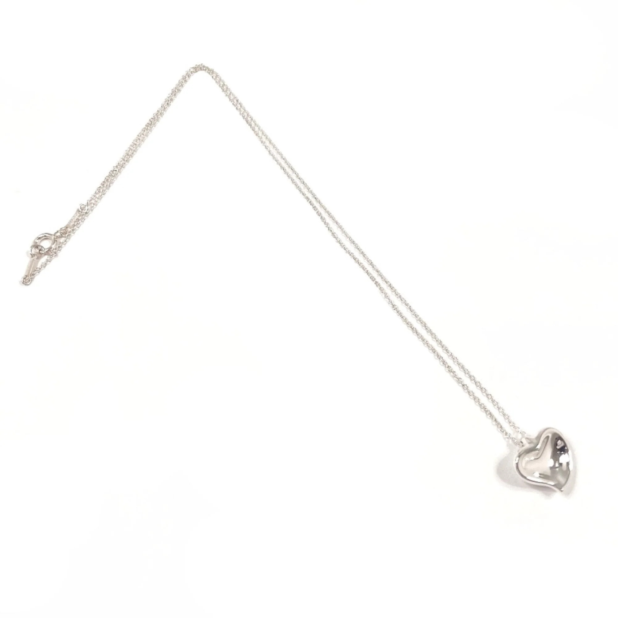 Elsa Peretti Pendant Necklace Sterling Silver 12.9mm - Image 3