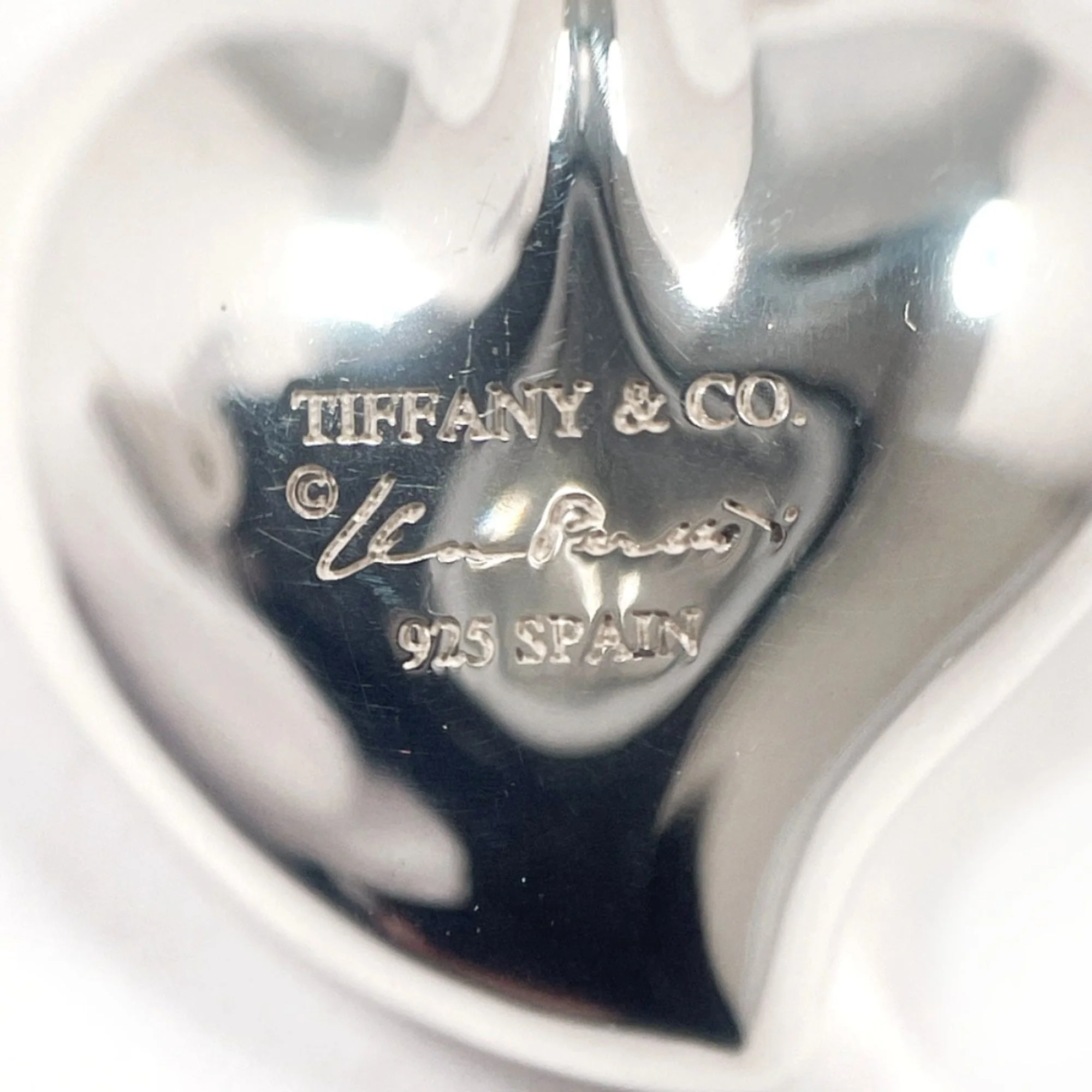 Elsa Peretti Pendant Necklace Sterling Silver 12.9mm - Image 4