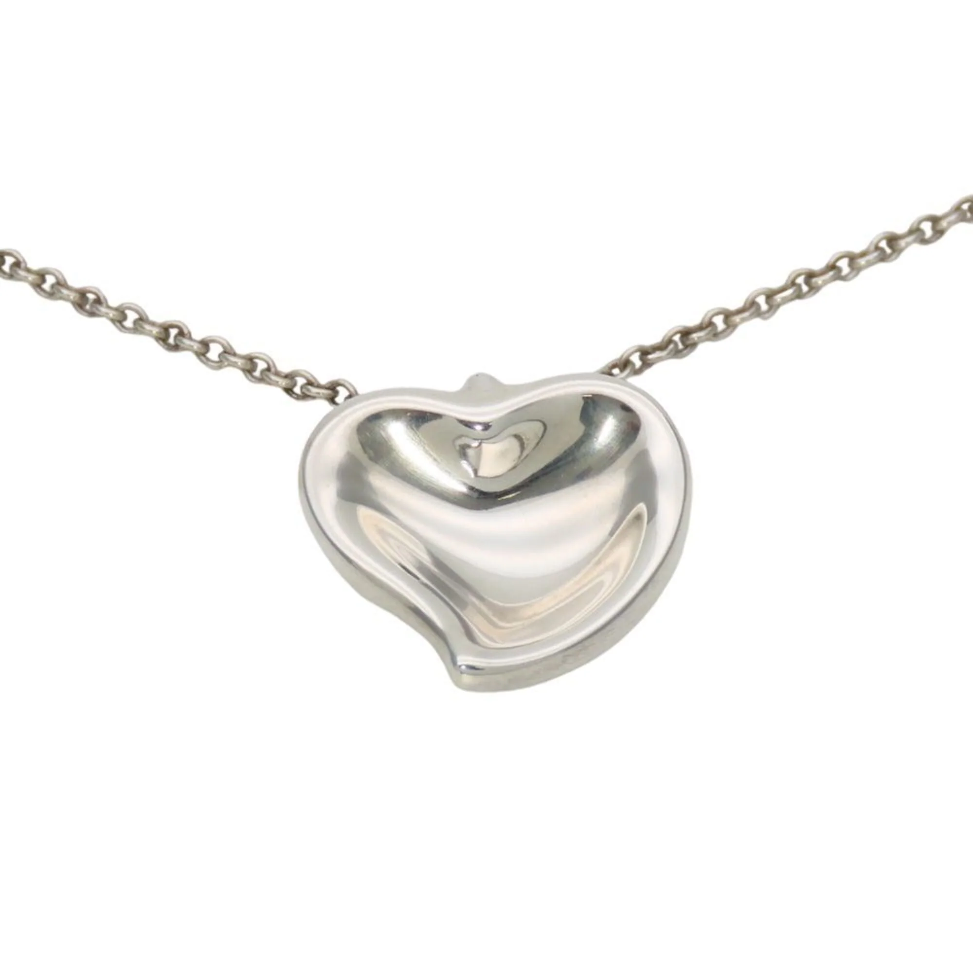 Elsa Peretti Pendant Necklace Sterling Silver 13.3mm - Image 2