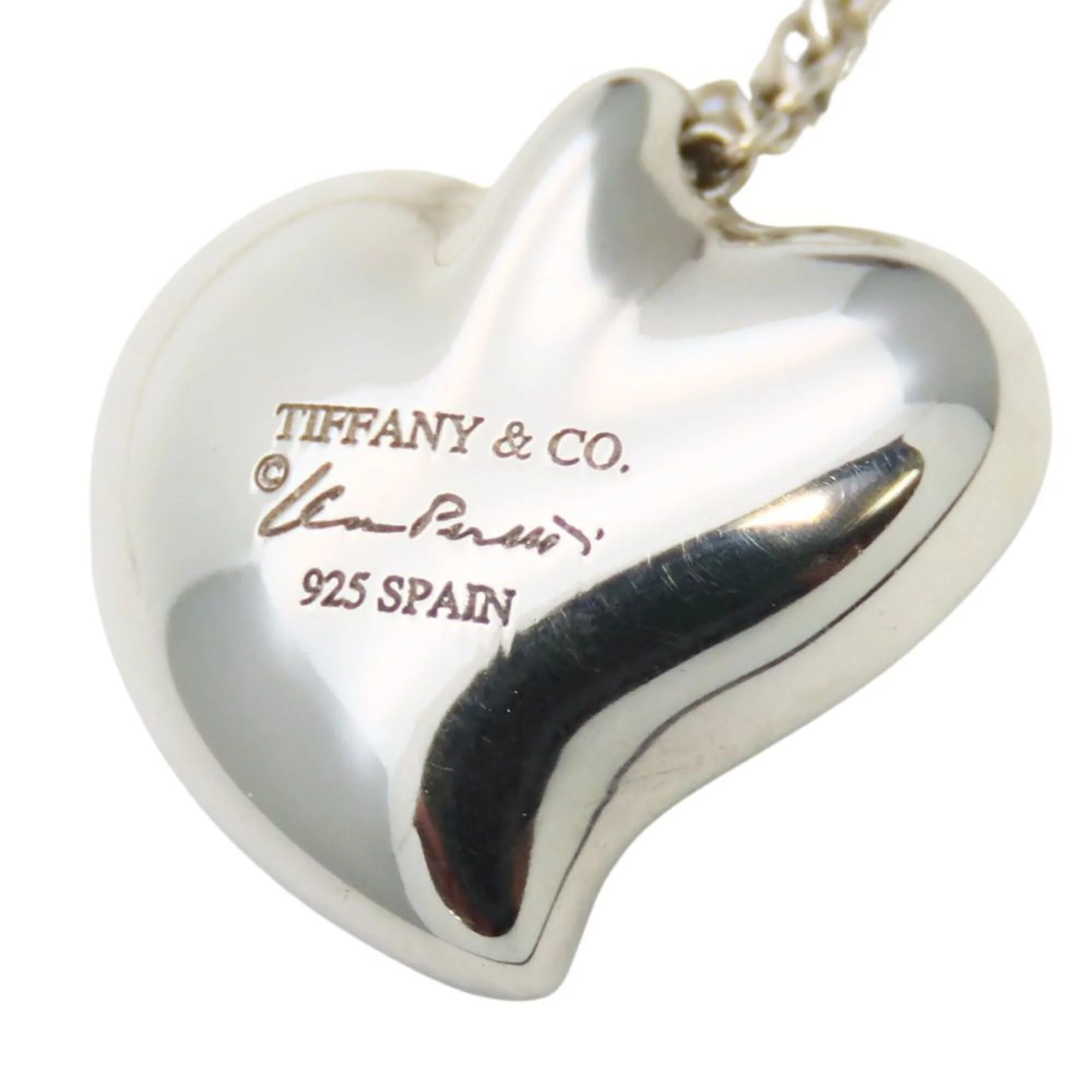 Elsa Peretti Pendant Necklace Sterling Silver 13.3mm - Image 3