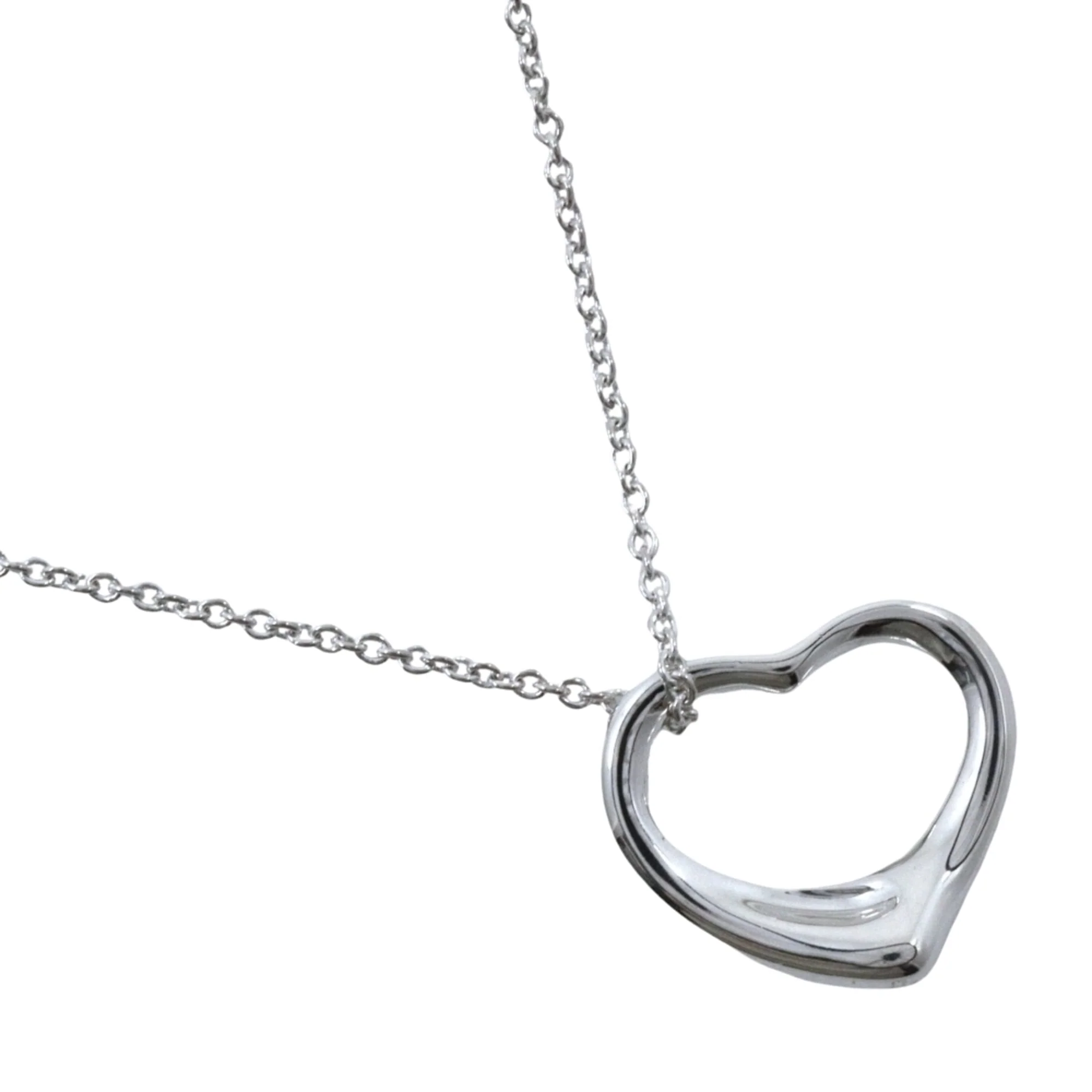 Elsa Peretti Pendant Necklace Sterling Silver 13mm