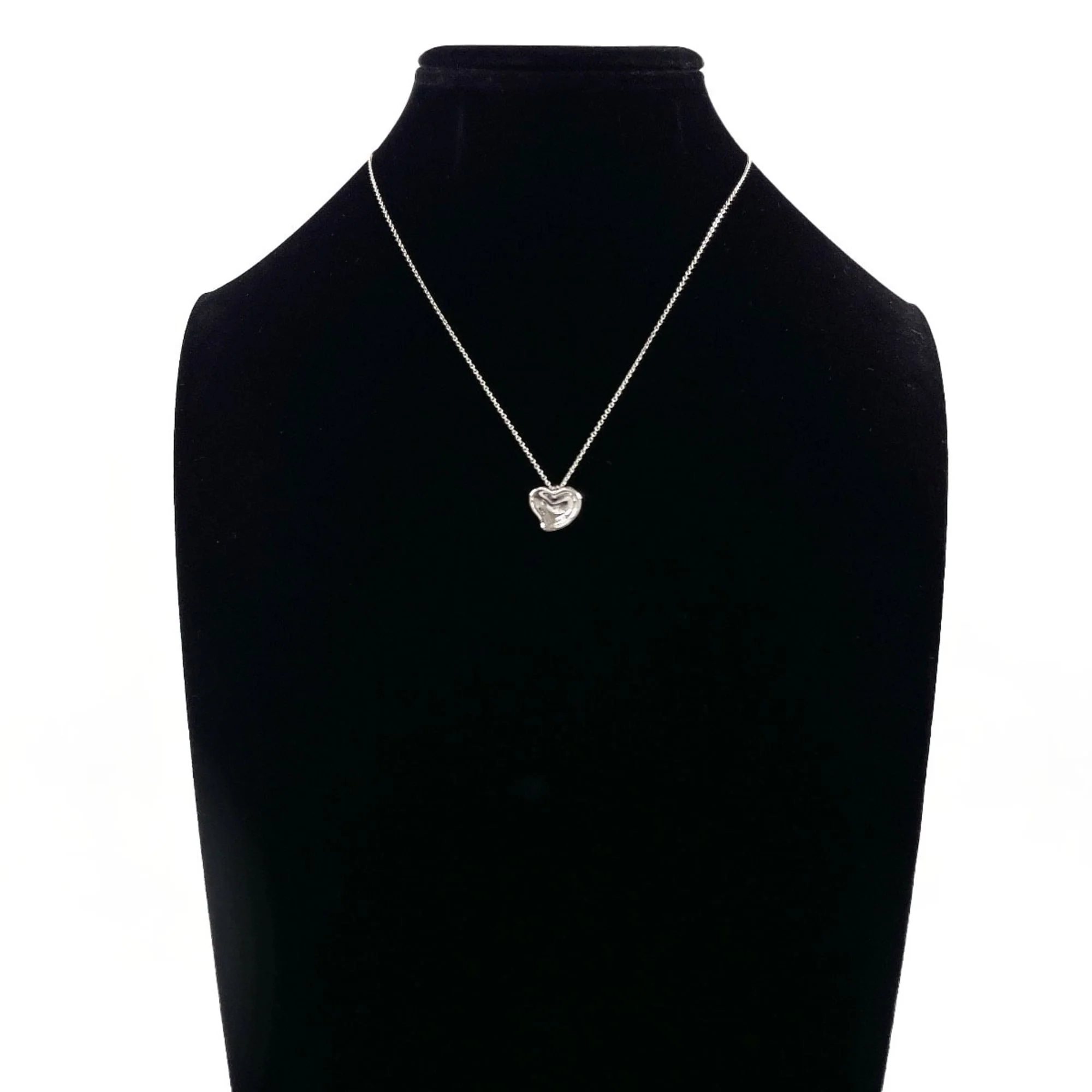 Elsa Peretti Pendant Necklace Sterling Silver 13mm - Image 7