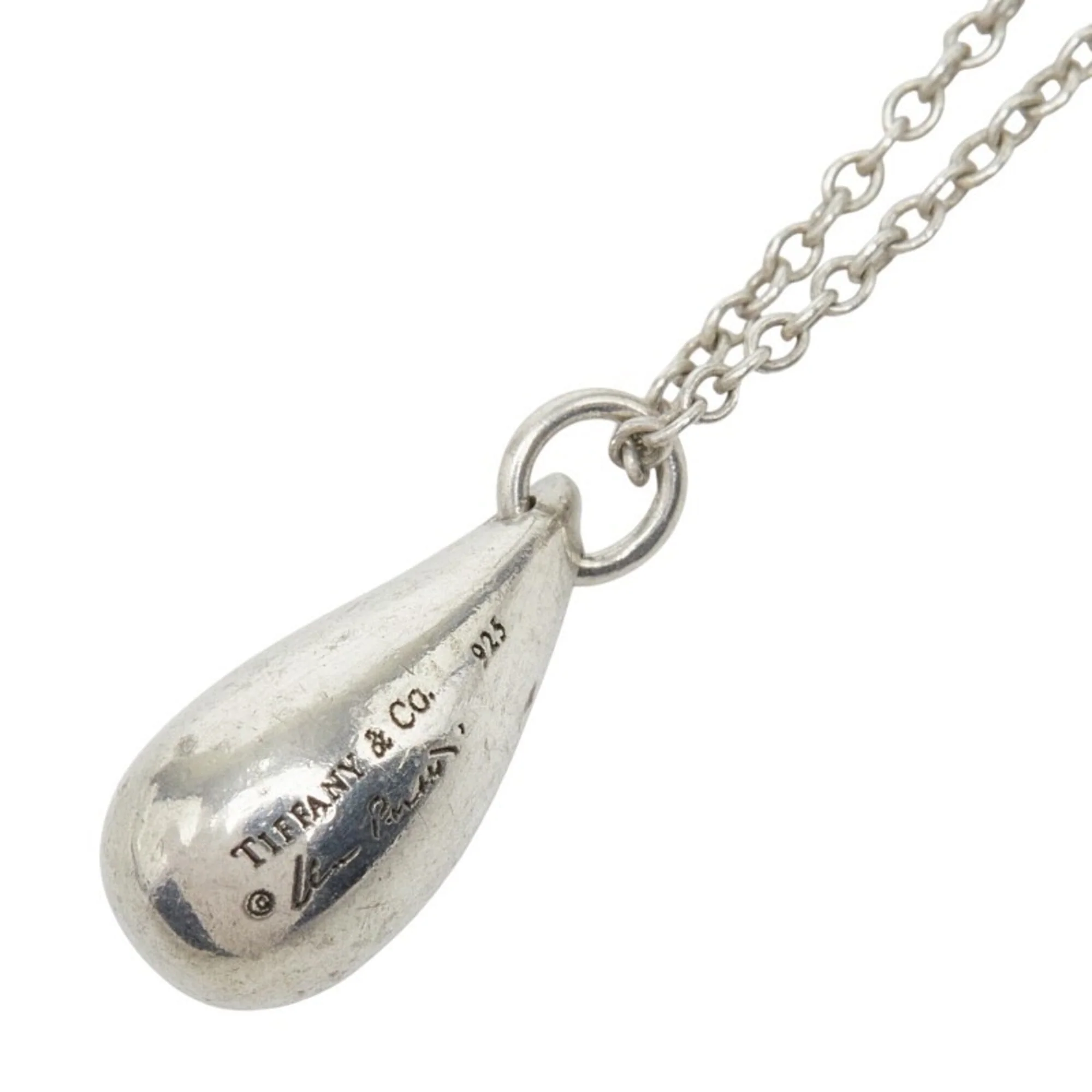Elsa Peretti Pendant Necklace Sterling Silver 14mm