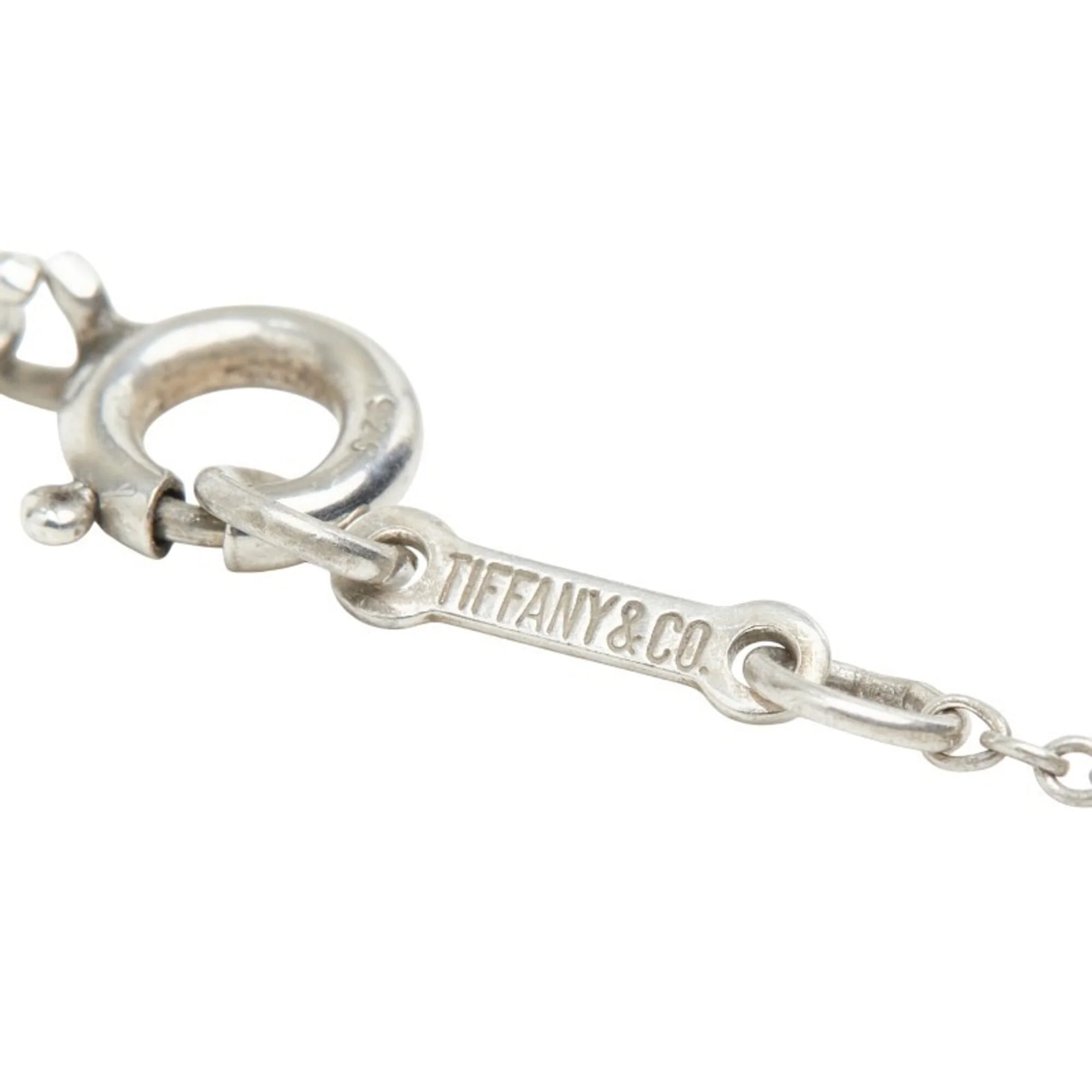 Elsa Peretti Pendant Necklace Sterling Silver 14mm - Image 5
