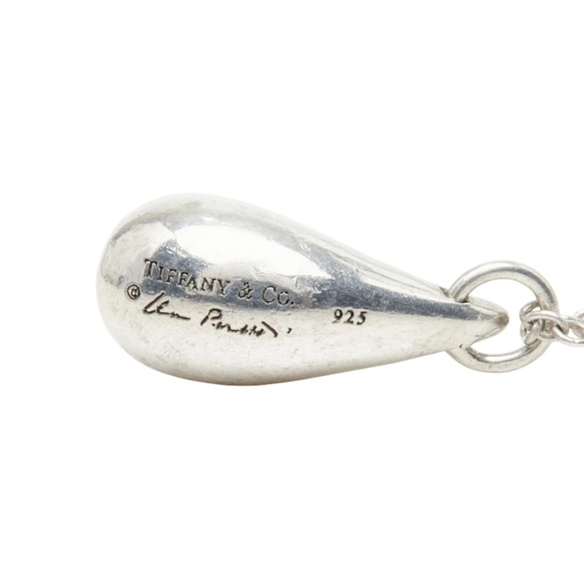 Elsa Peretti Pendant Necklace Sterling Silver 14mm - Image 6