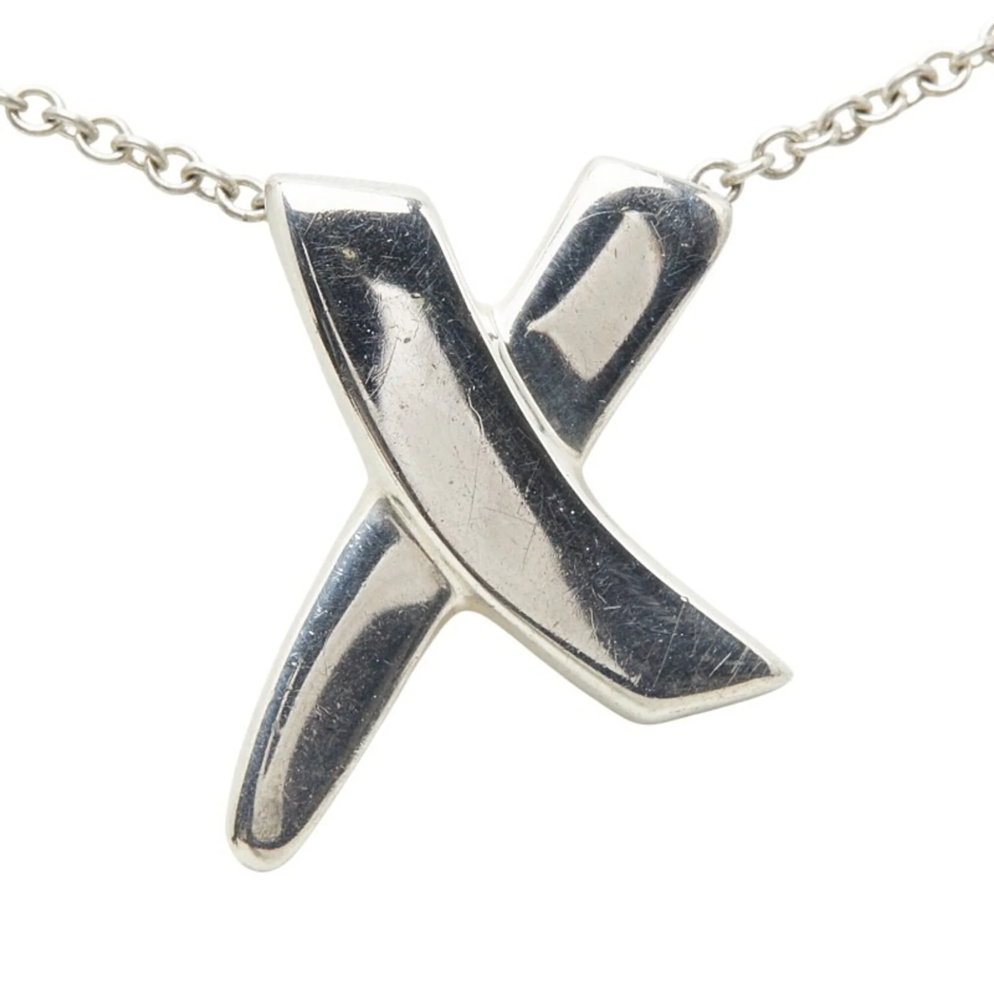 Elsa Peretti Pendant Necklace Sterling Silver 15mm - Image 2