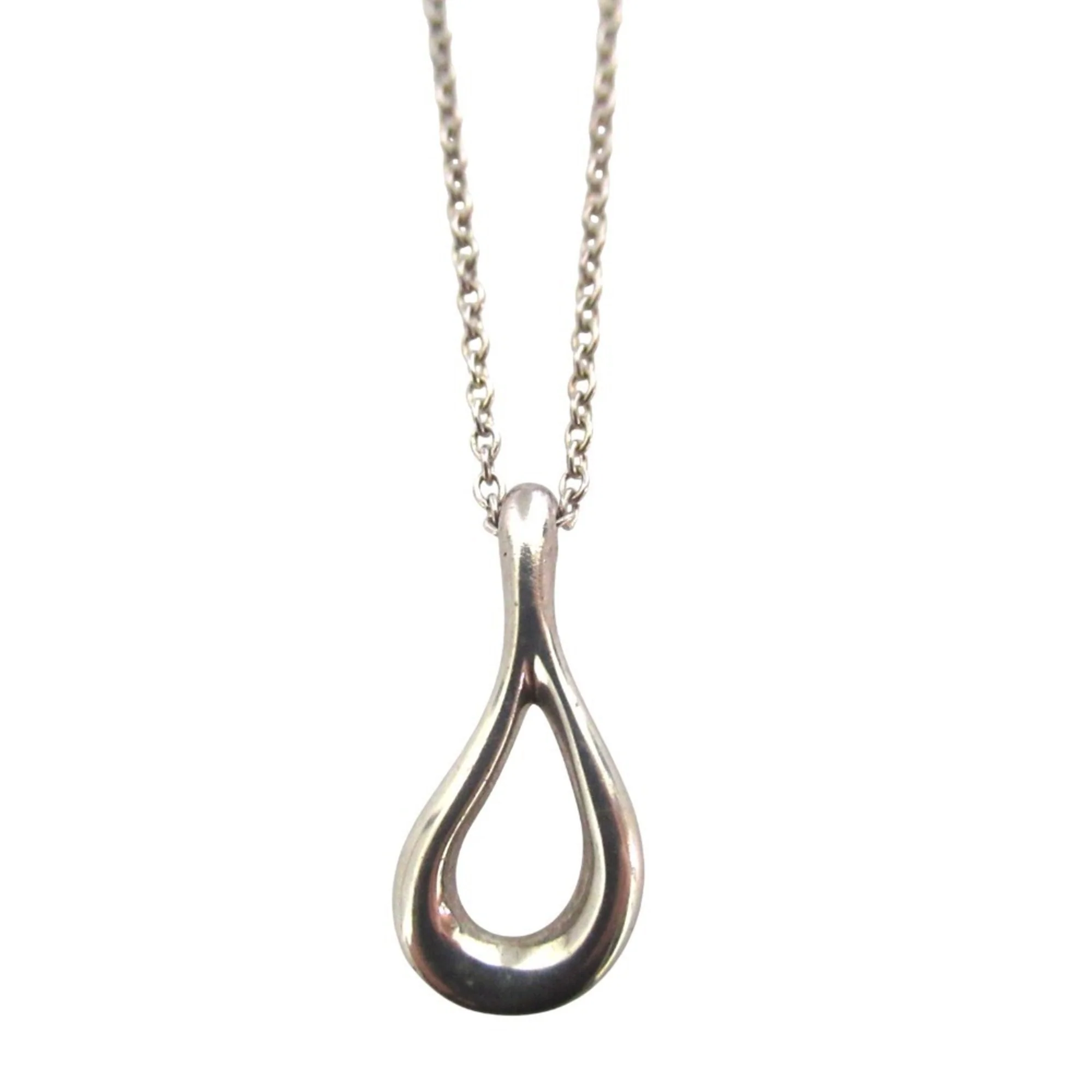 Elsa Peretti Pendant Necklace Sterling Silver 16mm - Image 2