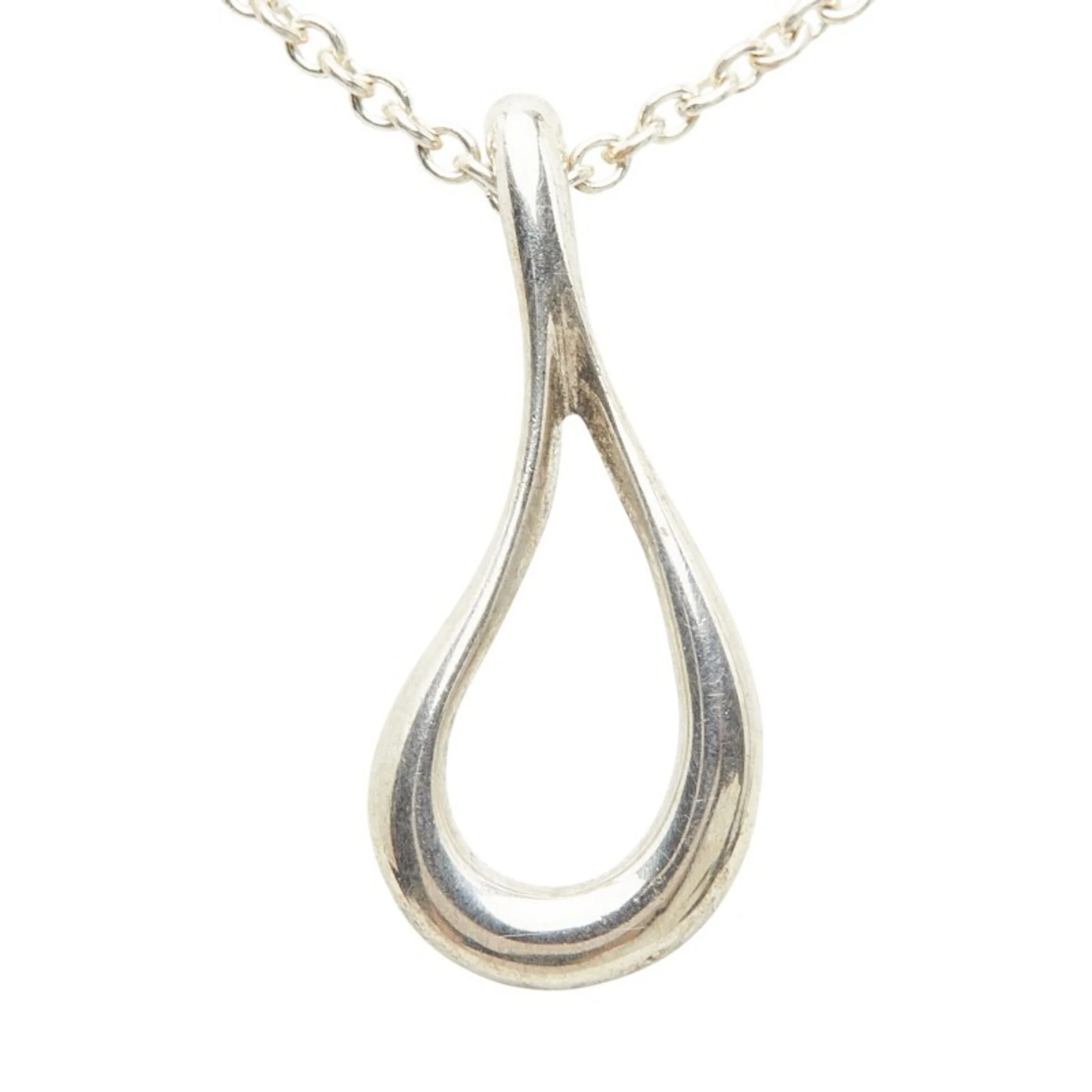 Elsa Peretti Pendant Necklace Sterling Silver 17.2mm - Image 4