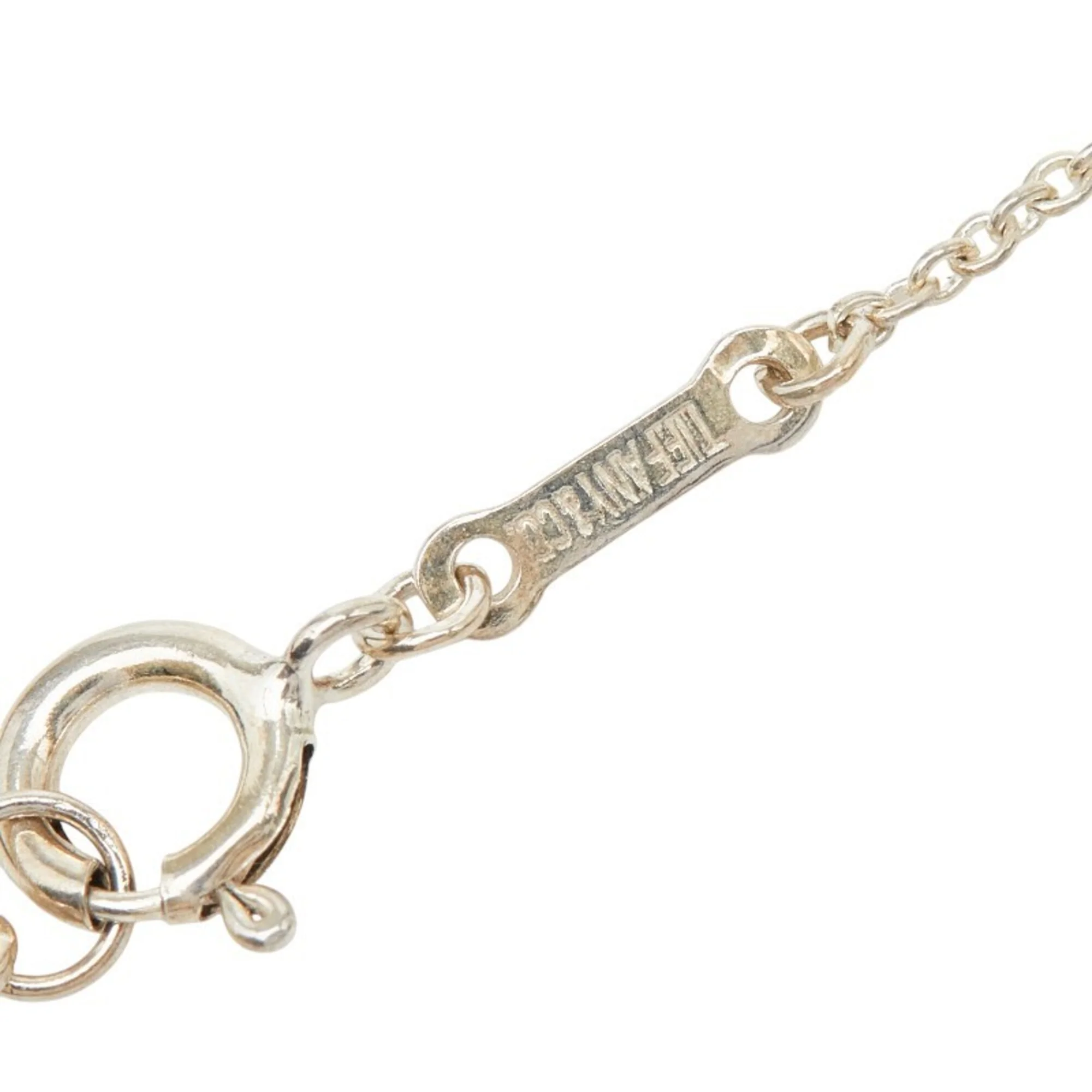 Elsa Peretti Pendant Necklace Sterling Silver 17.2mm - Image 7