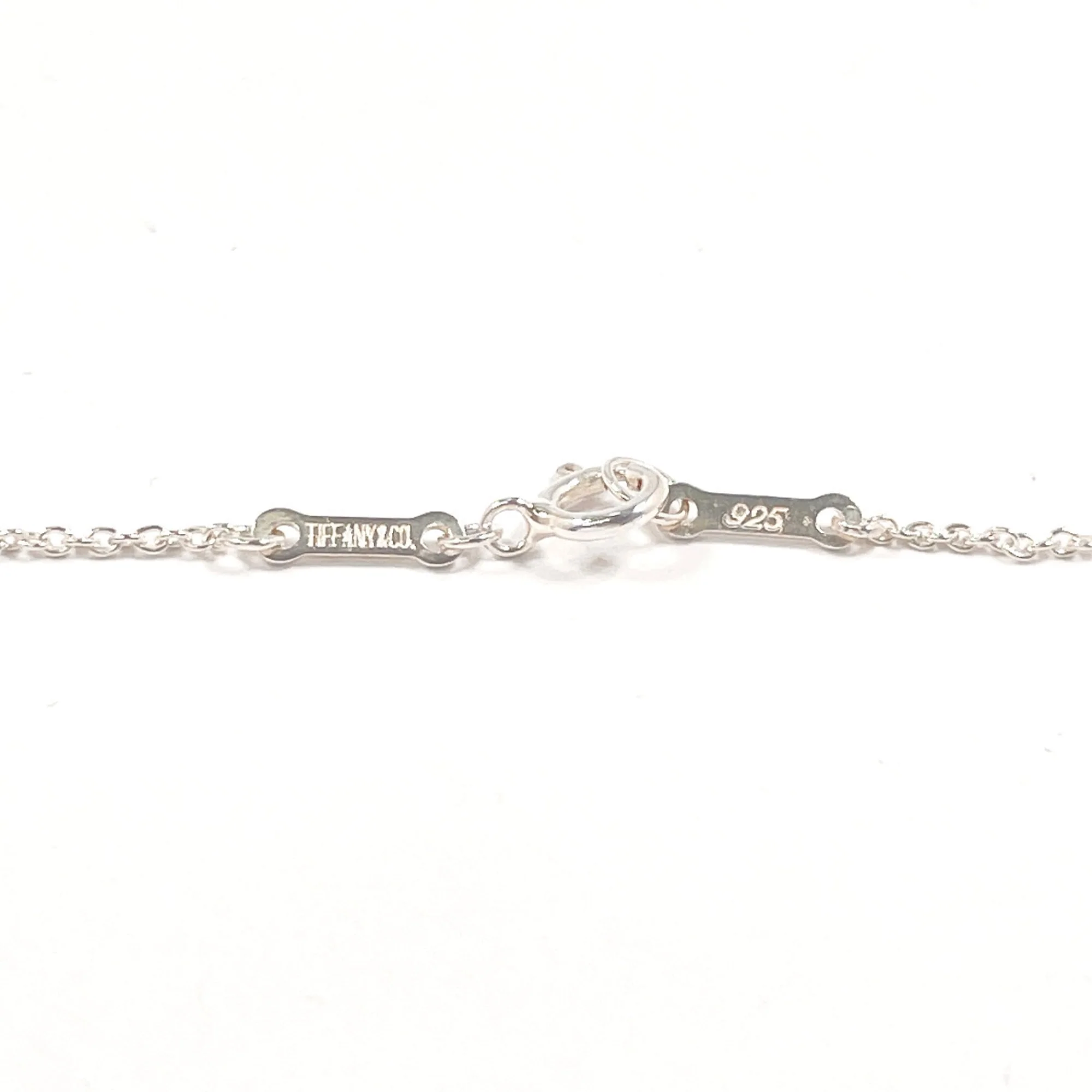 Elsa Peretti Pendant Necklace Sterling Silver 17.5mm - Image 4