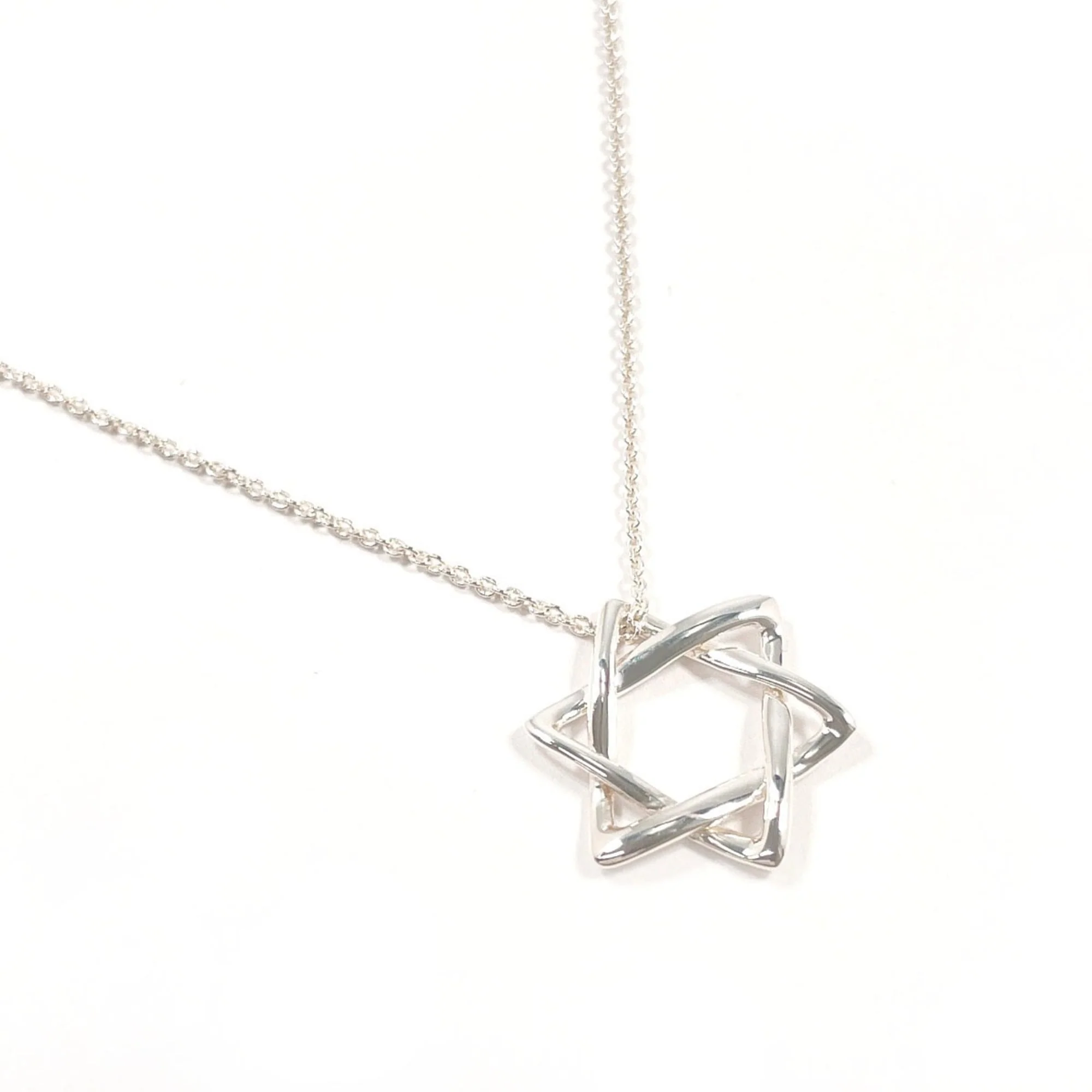 Elsa Peretti Pendant Necklace Sterling Silver 17.5mm