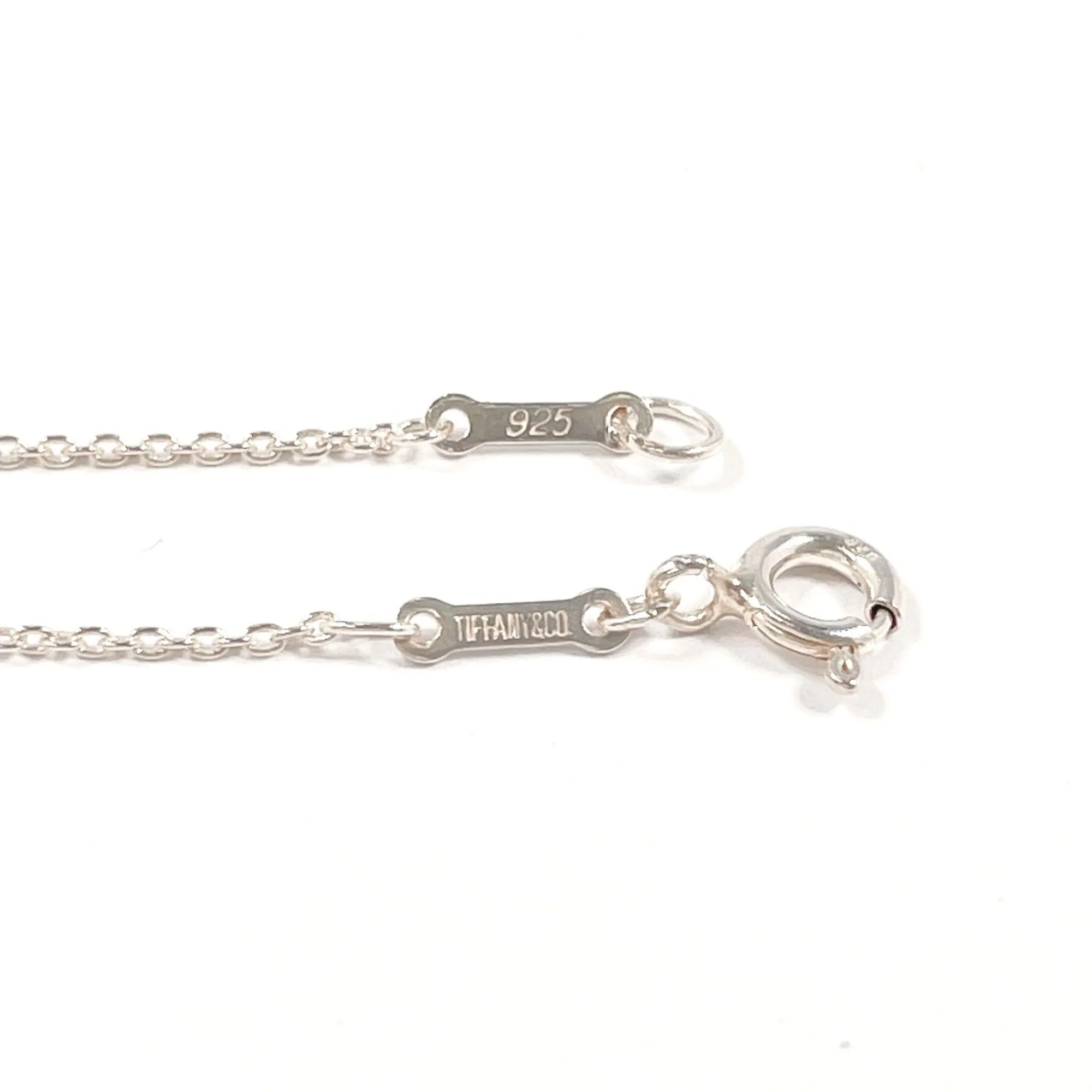 Elsa Peretti Pendant Necklace Sterling Silver 17.5mm - Image 4