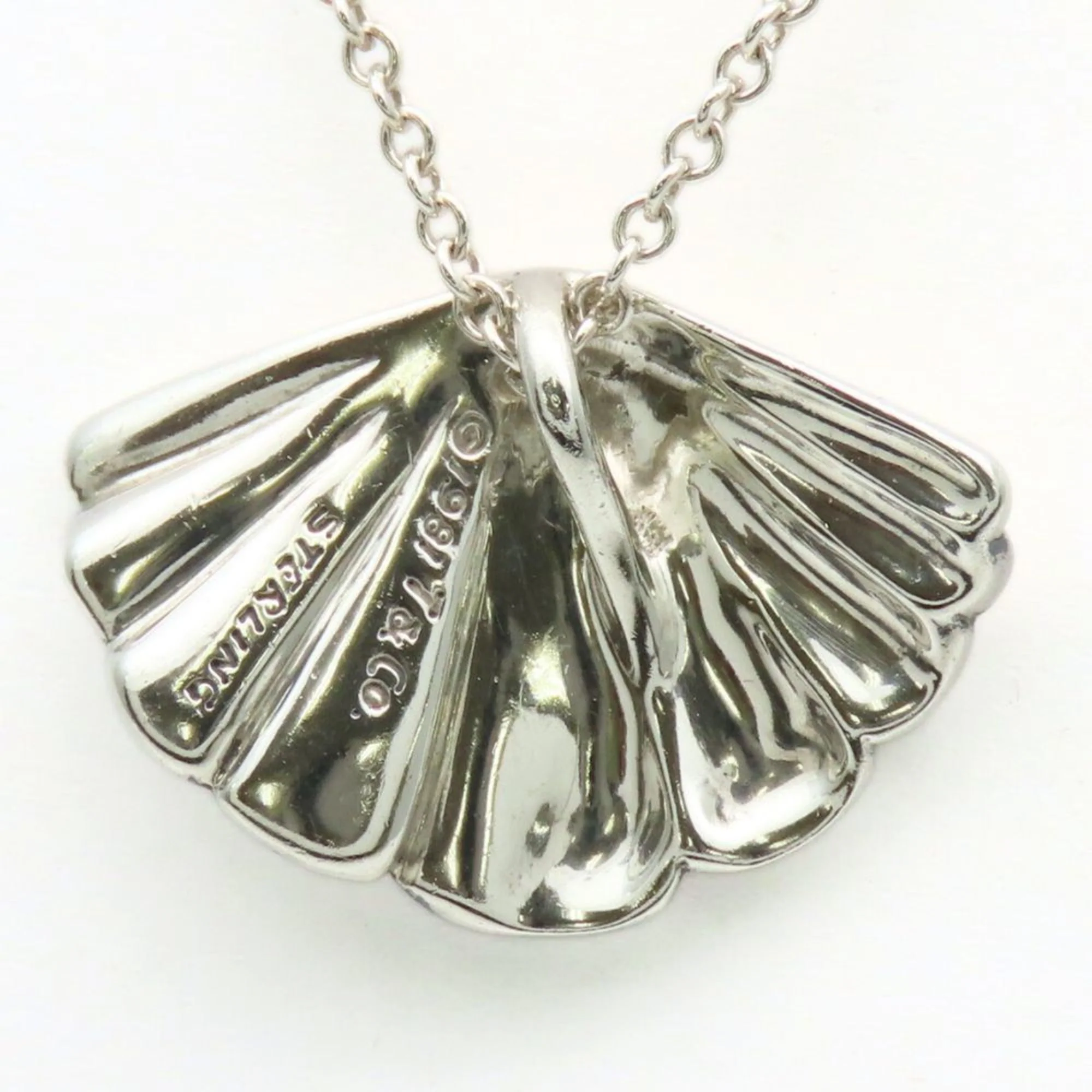 Elsa Peretti Pendant Necklace Sterling Silver 17mm - Image 3