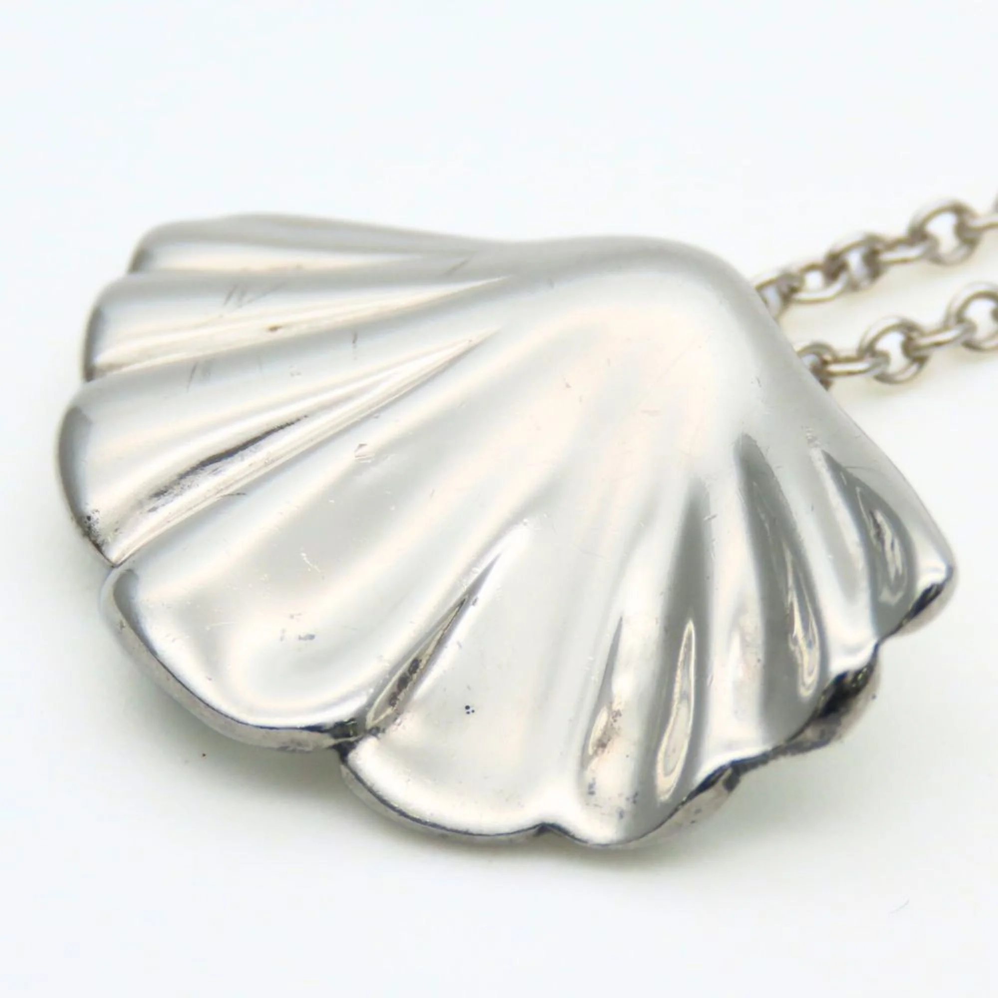 Elsa Peretti Pendant Necklace Sterling Silver 17mm - Image 4