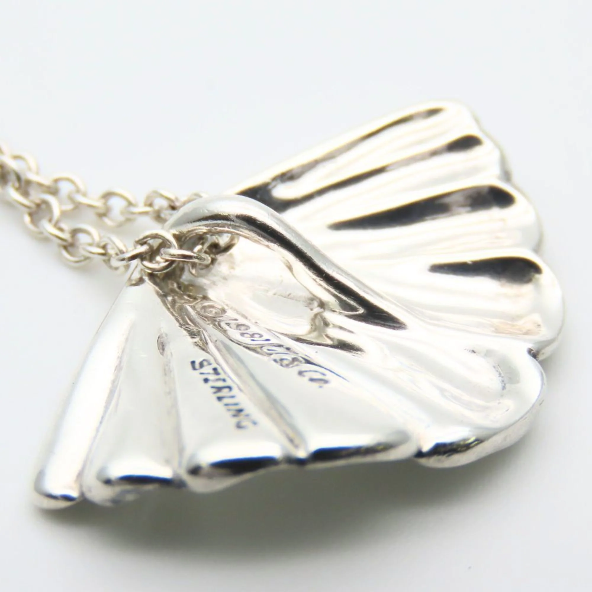Elsa Peretti Pendant Necklace Sterling Silver 17mm - Image 6