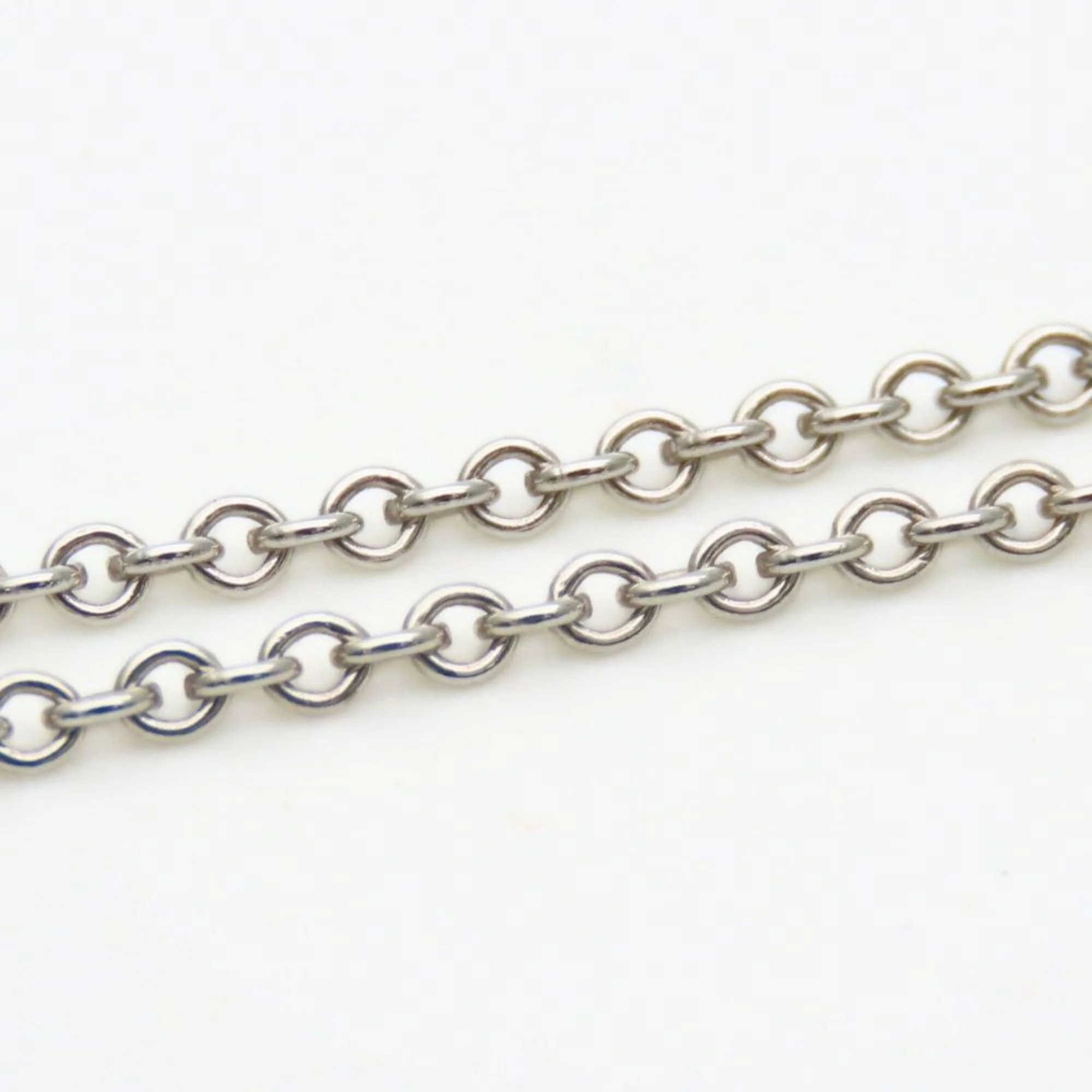 Elsa Peretti Pendant Necklace Sterling Silver 17mm - Image 7
