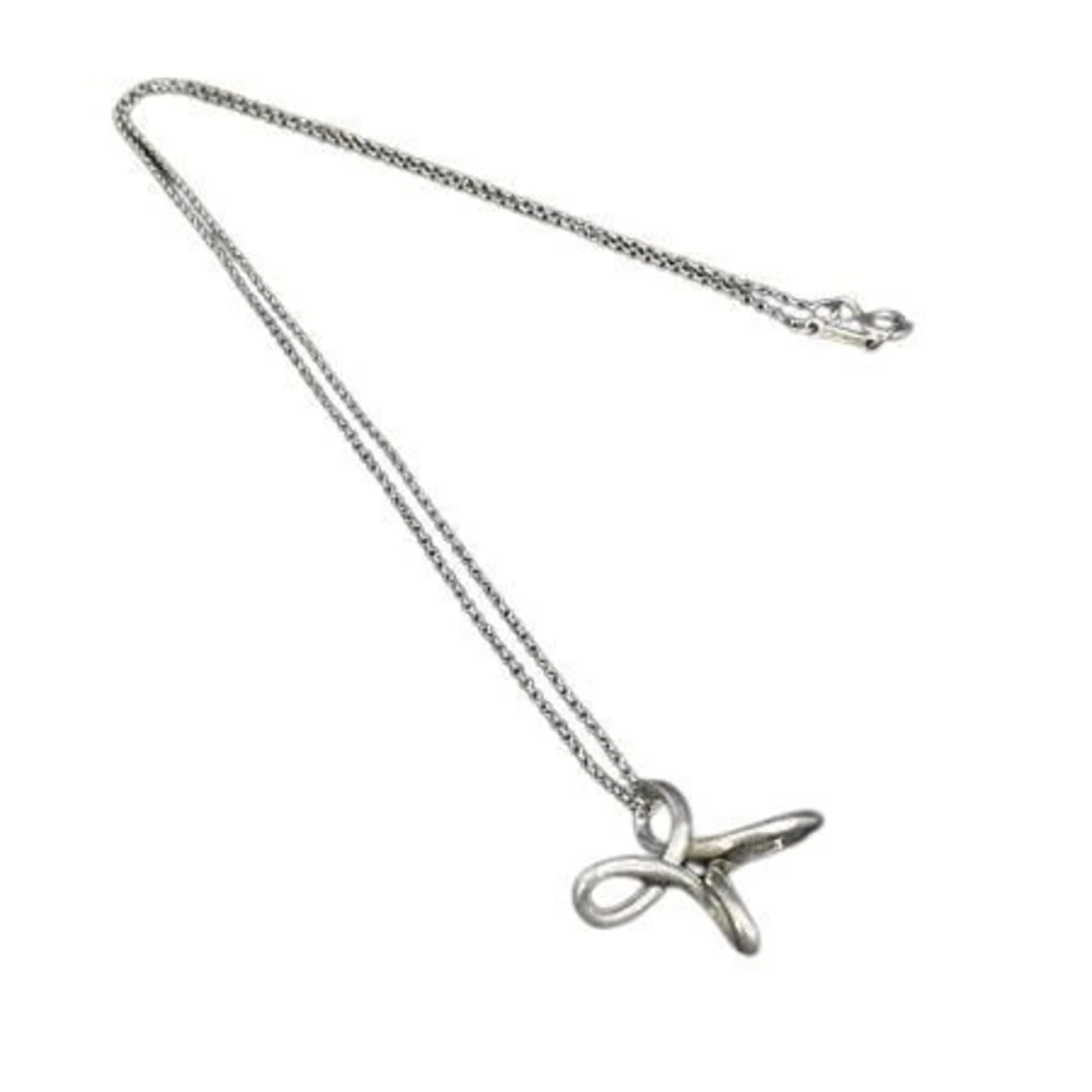 Elsa Peretti Pendant Necklace Sterling Silver 20mm